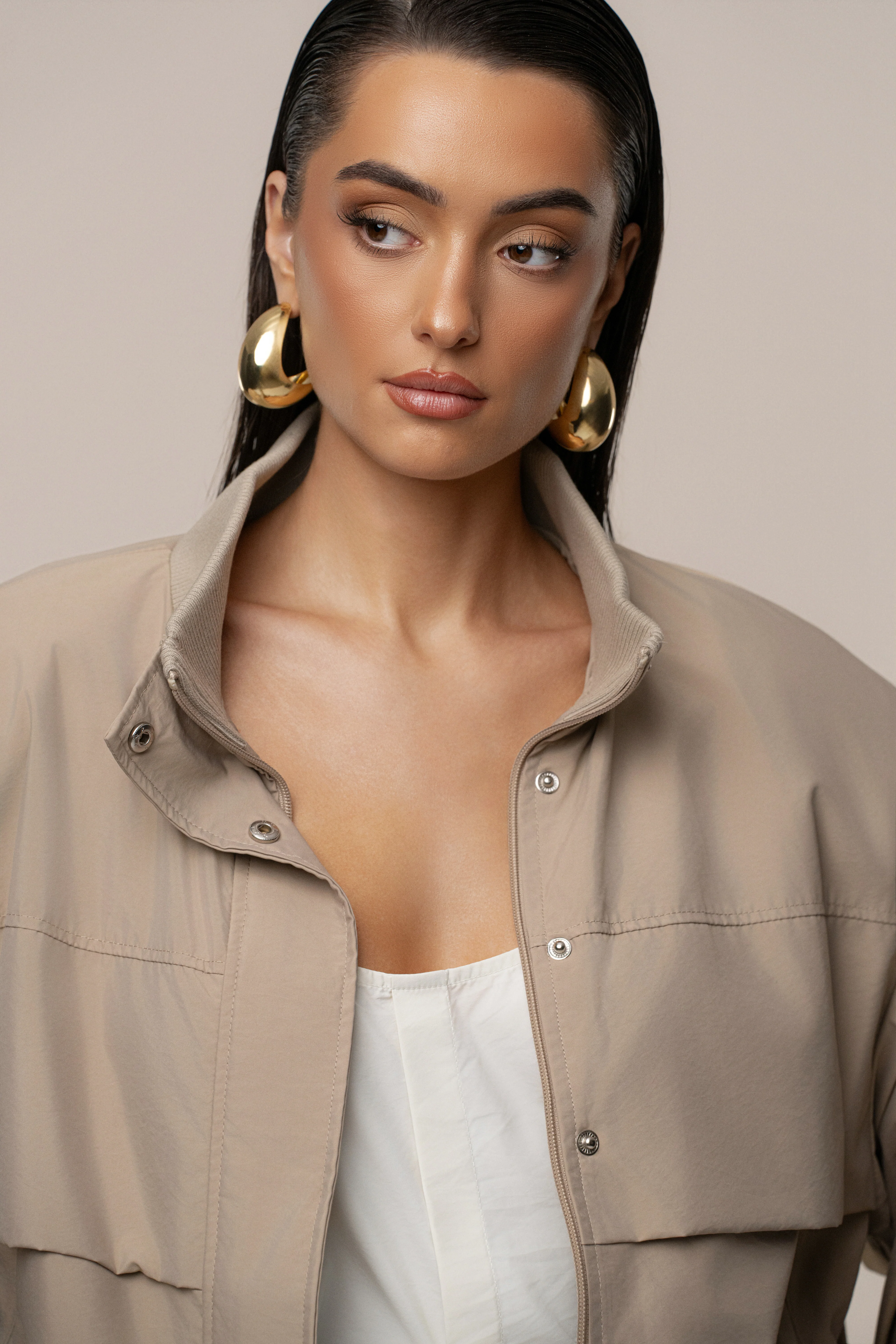 Beige Endure Jacket - Image 4
