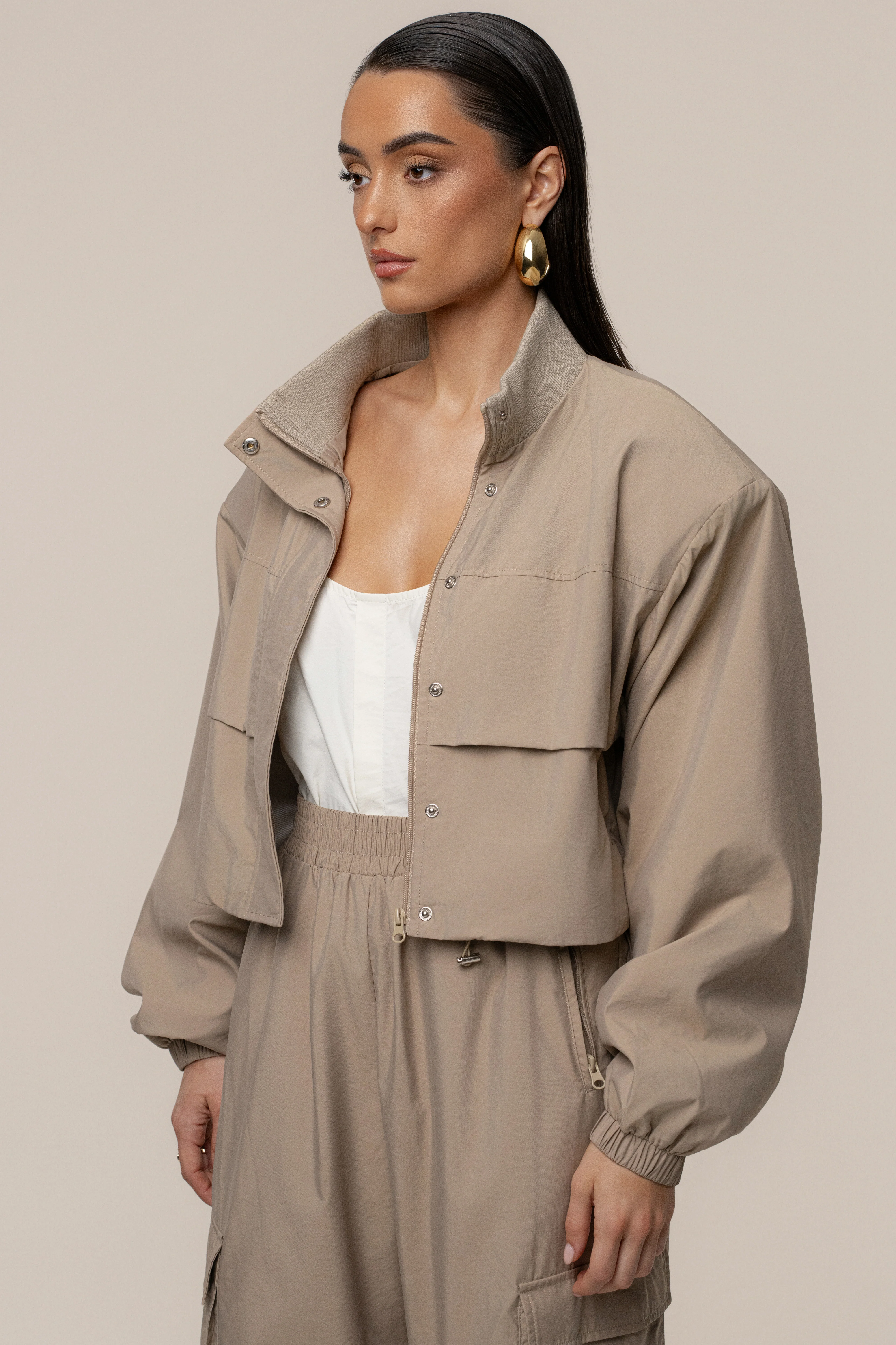 Beige Endure Jacket - Image 5