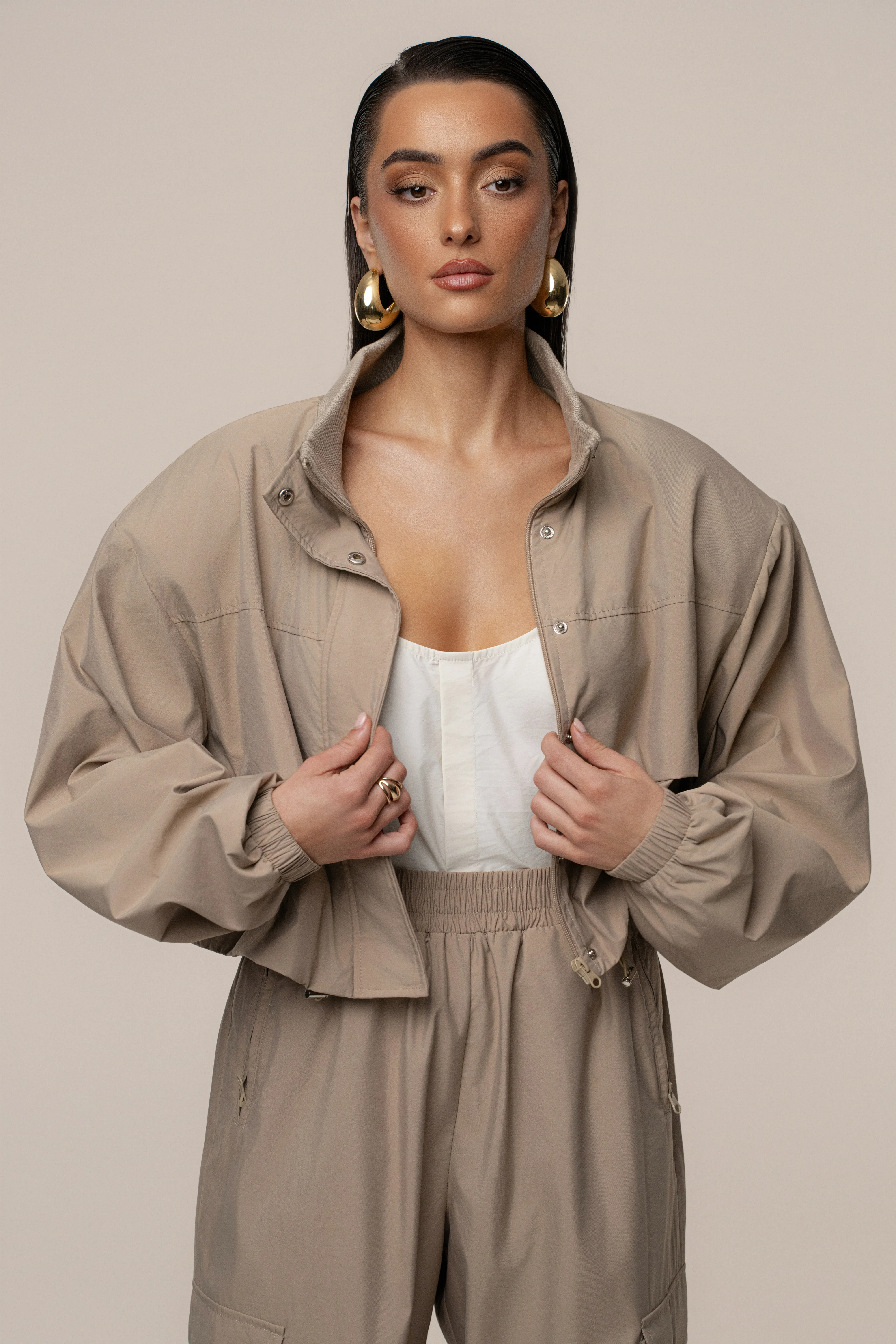 Beige Endure Jacket - Image 7
