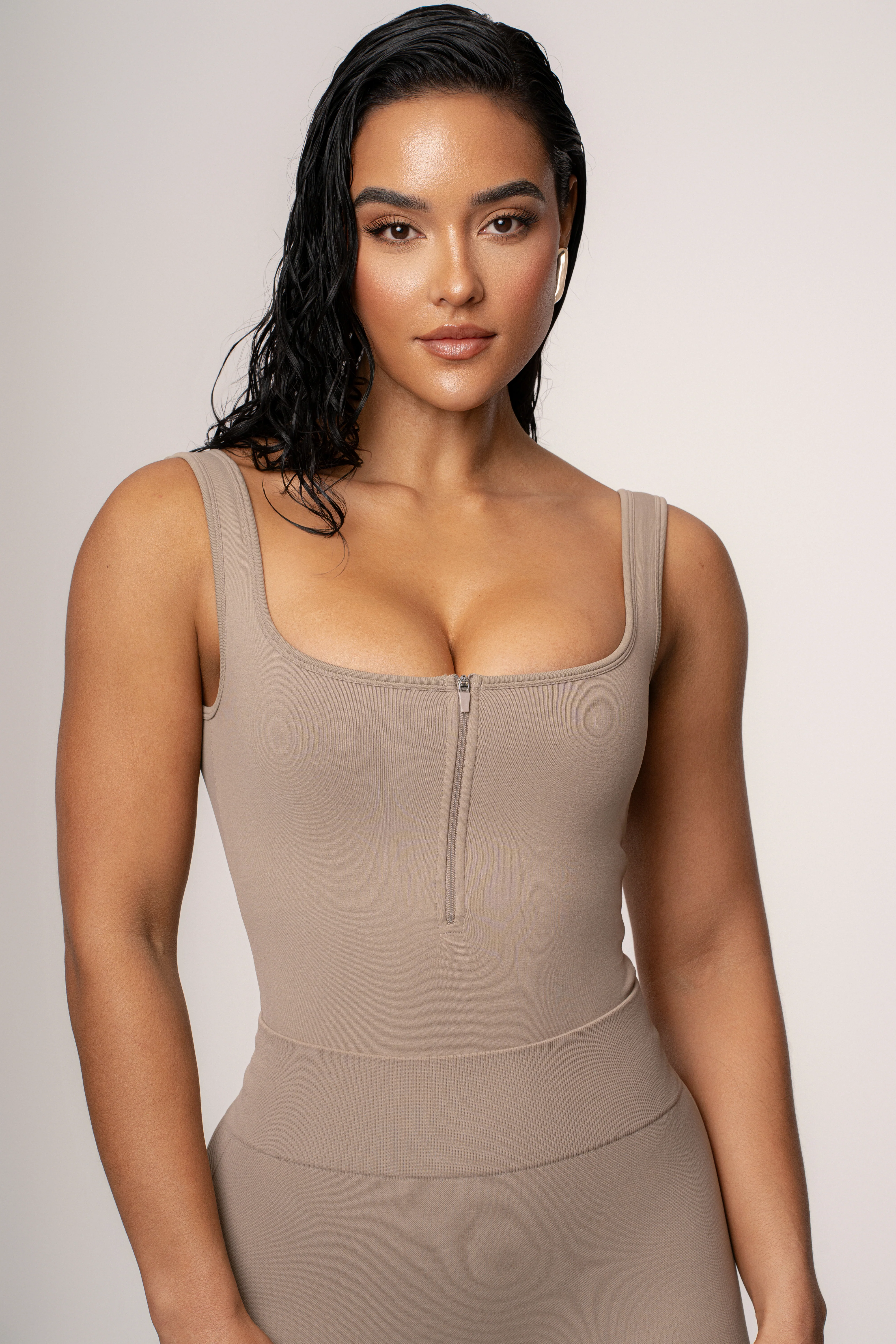 Beige Grounded Bodysuit - Image 5