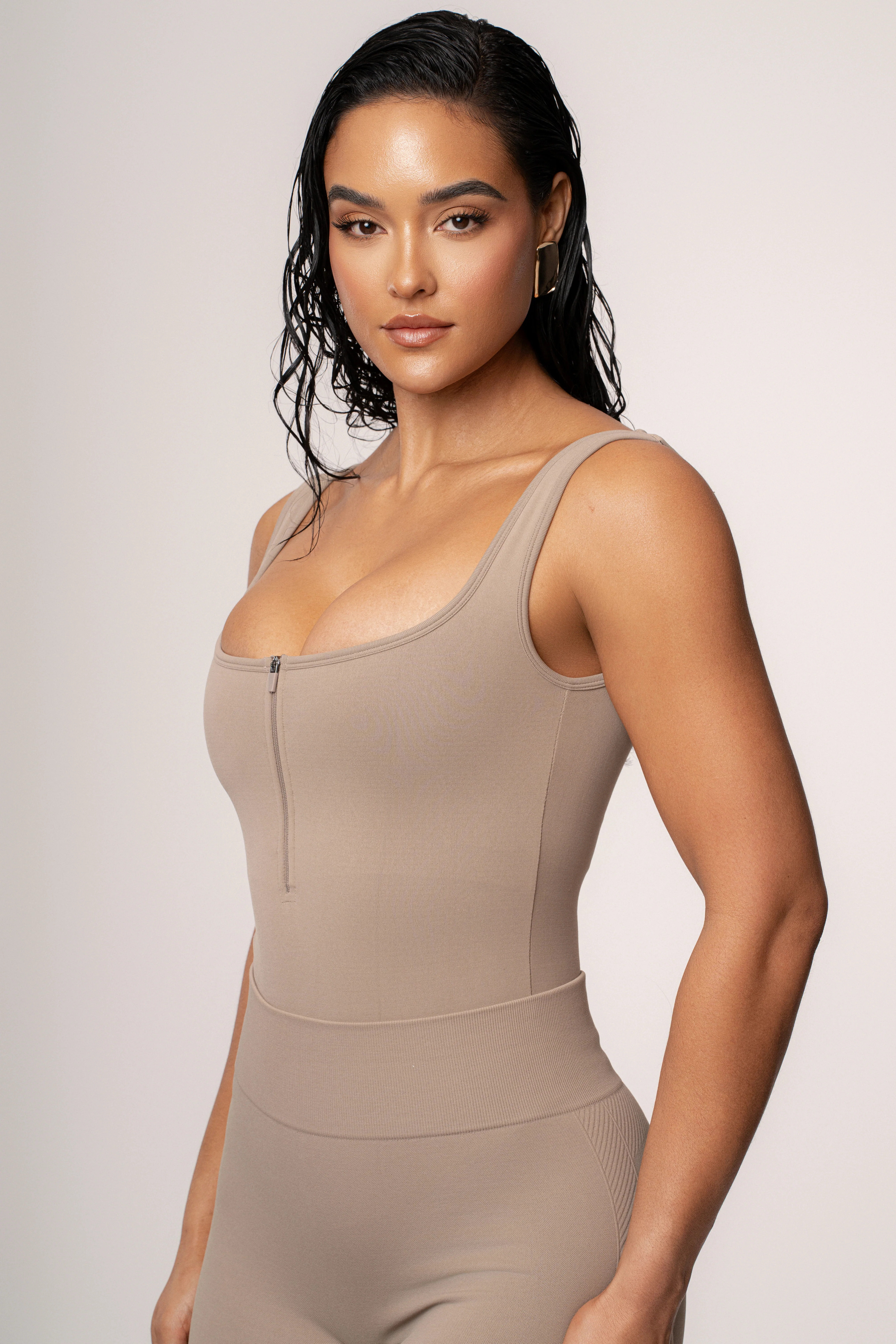 Beige Grounded Bodysuit - Image 9