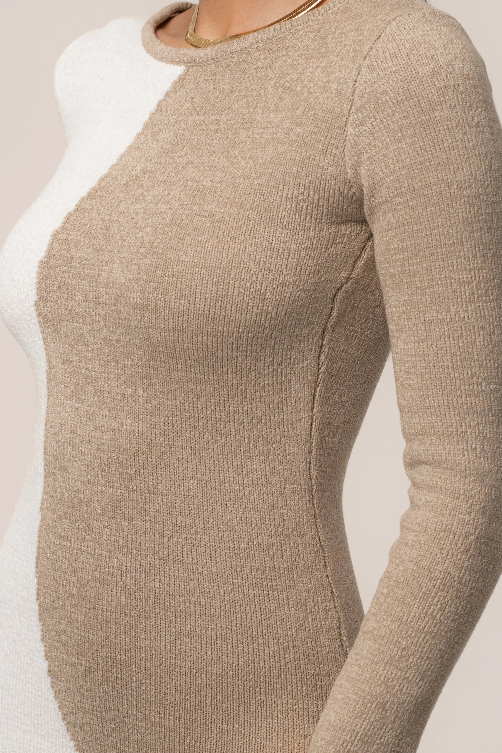 Beige/Ivory No Hard Feelings Dress - Image 6