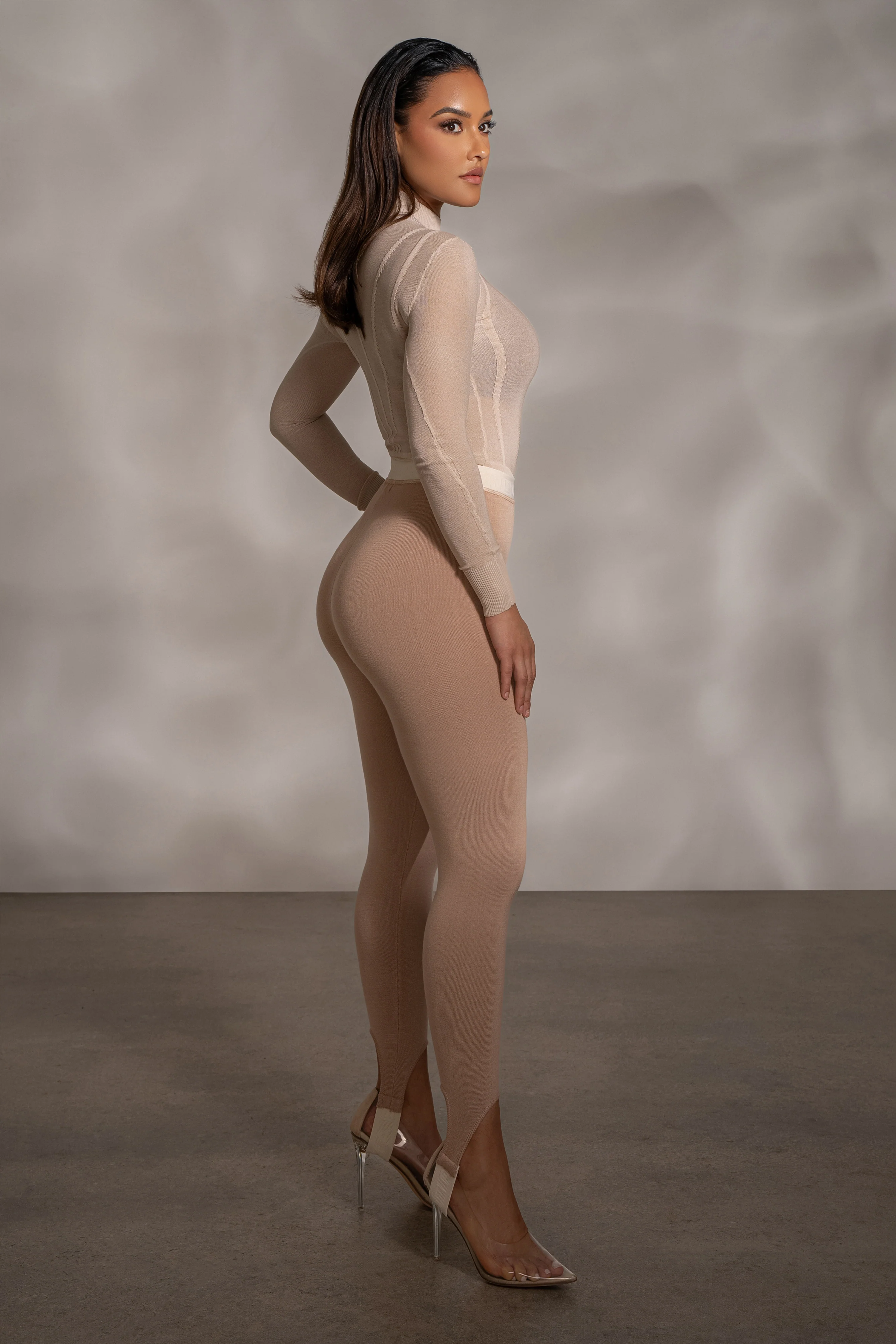 Beige Marlow Leggings - Image 12