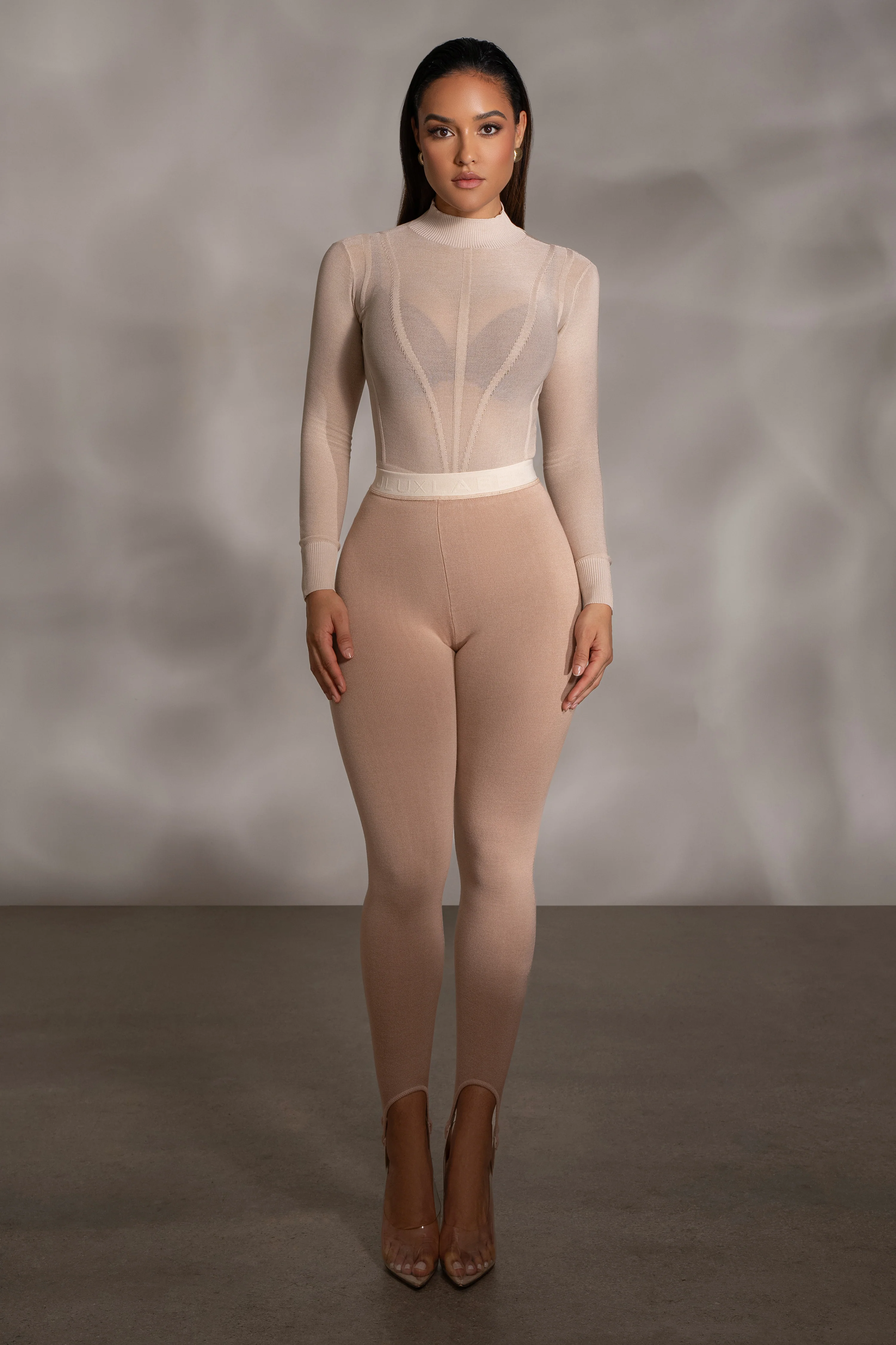 Beige Marlow Leggings - Image 19