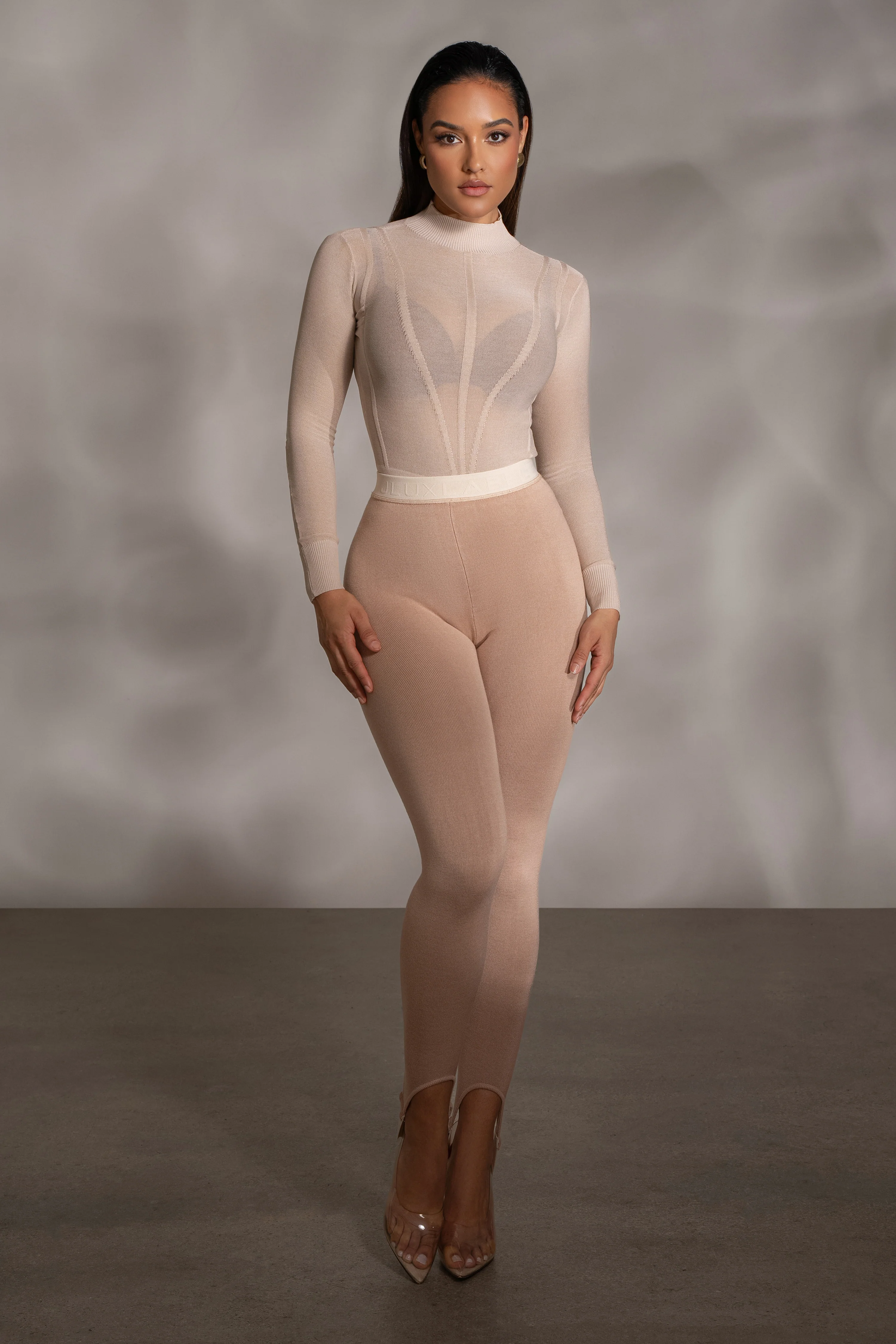 Beige Marlow Leggings - Image 20