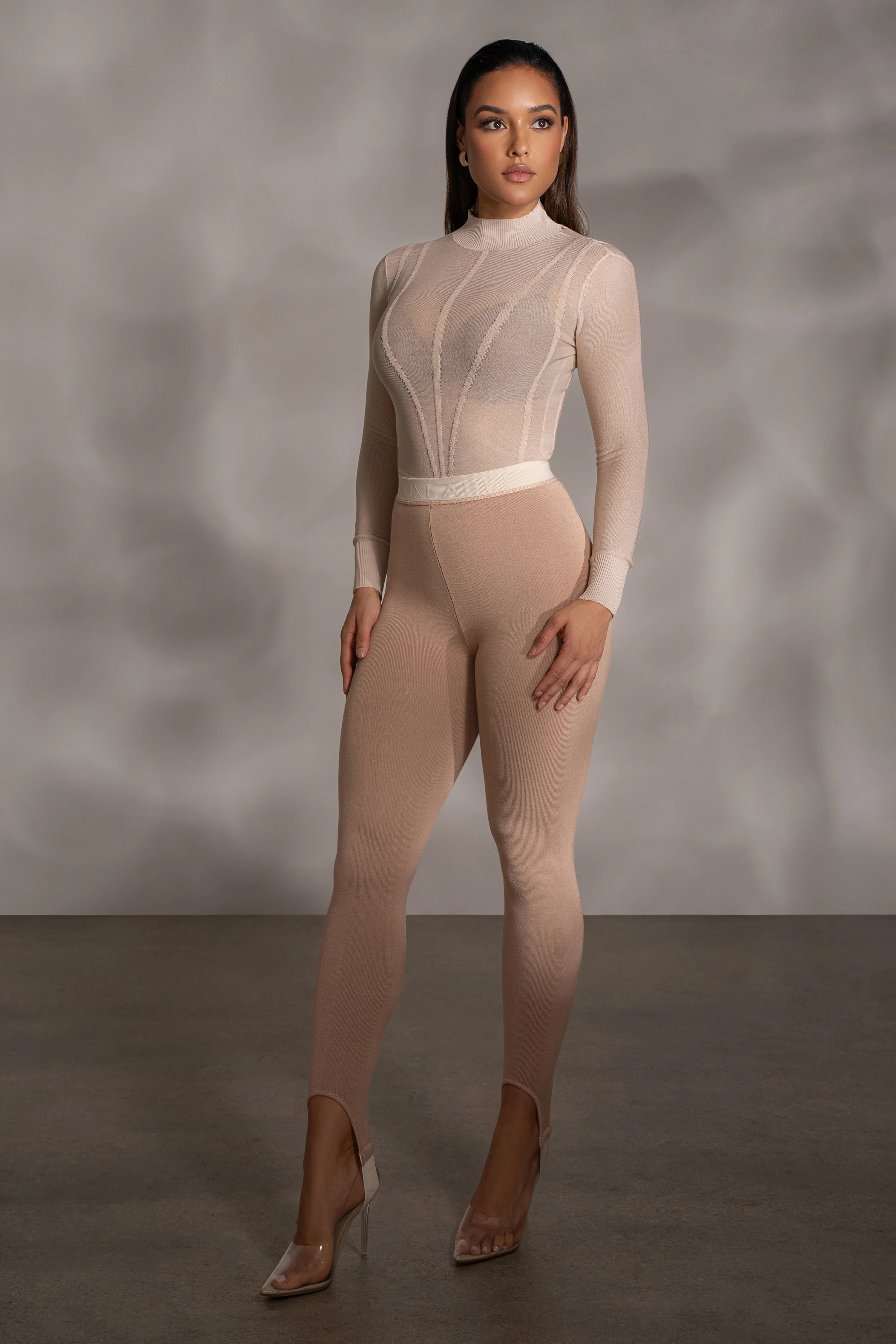 Beige Marlow Leggings - Image 21
