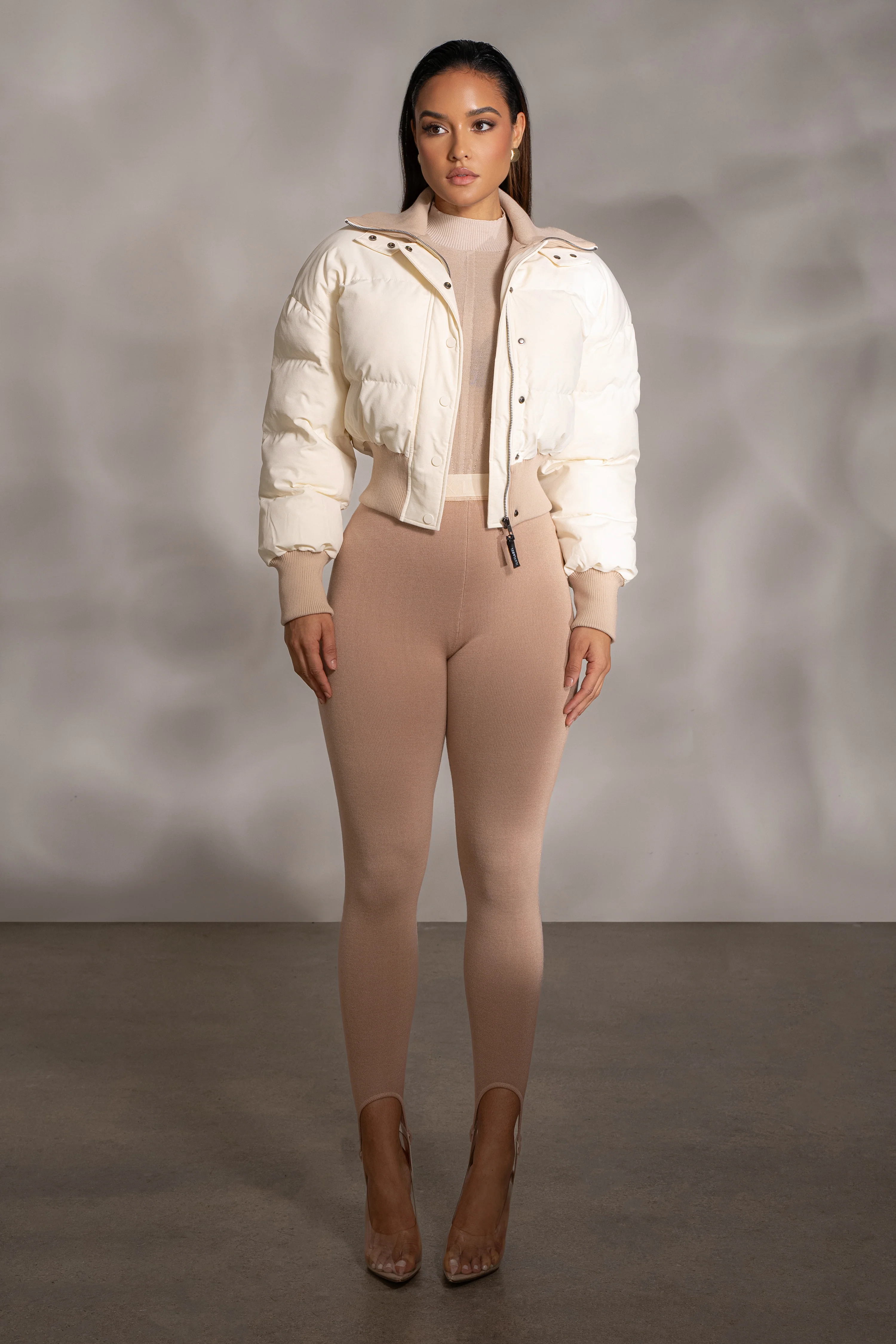 Beige Marlow Leggings - Image 5