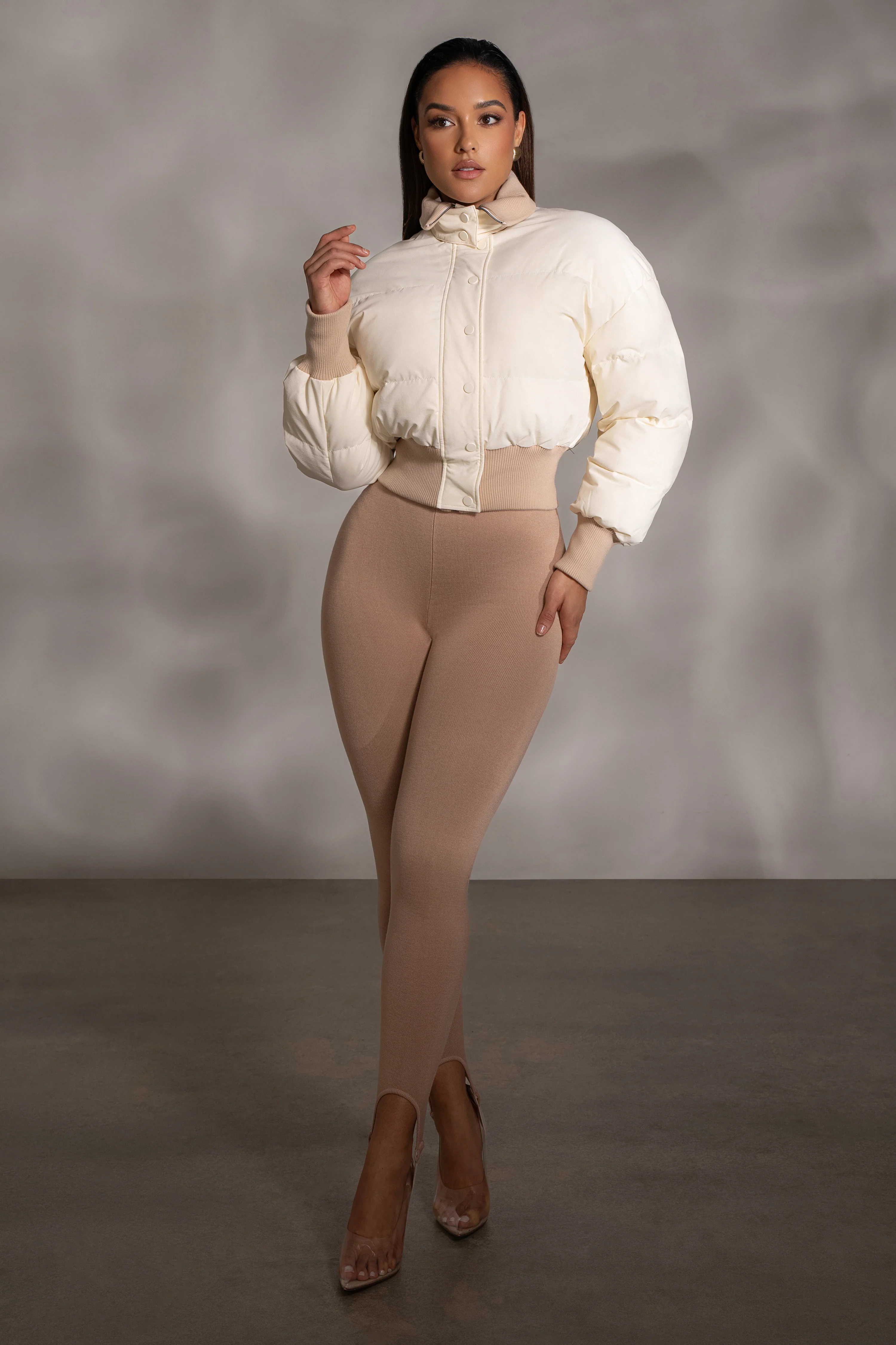 Beige Marlow Leggings - Image 7