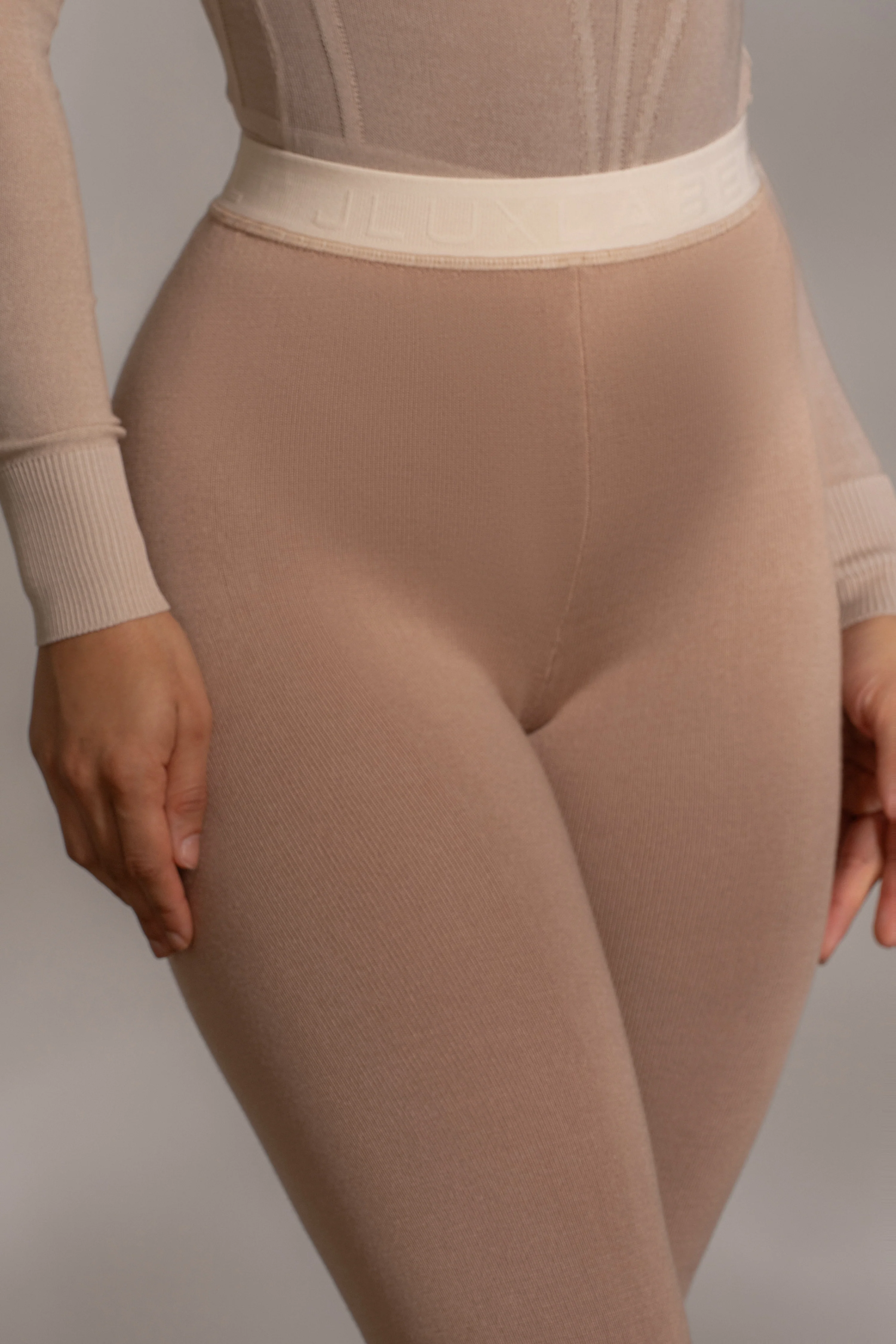 Beige Marlow Leggings - Image 8