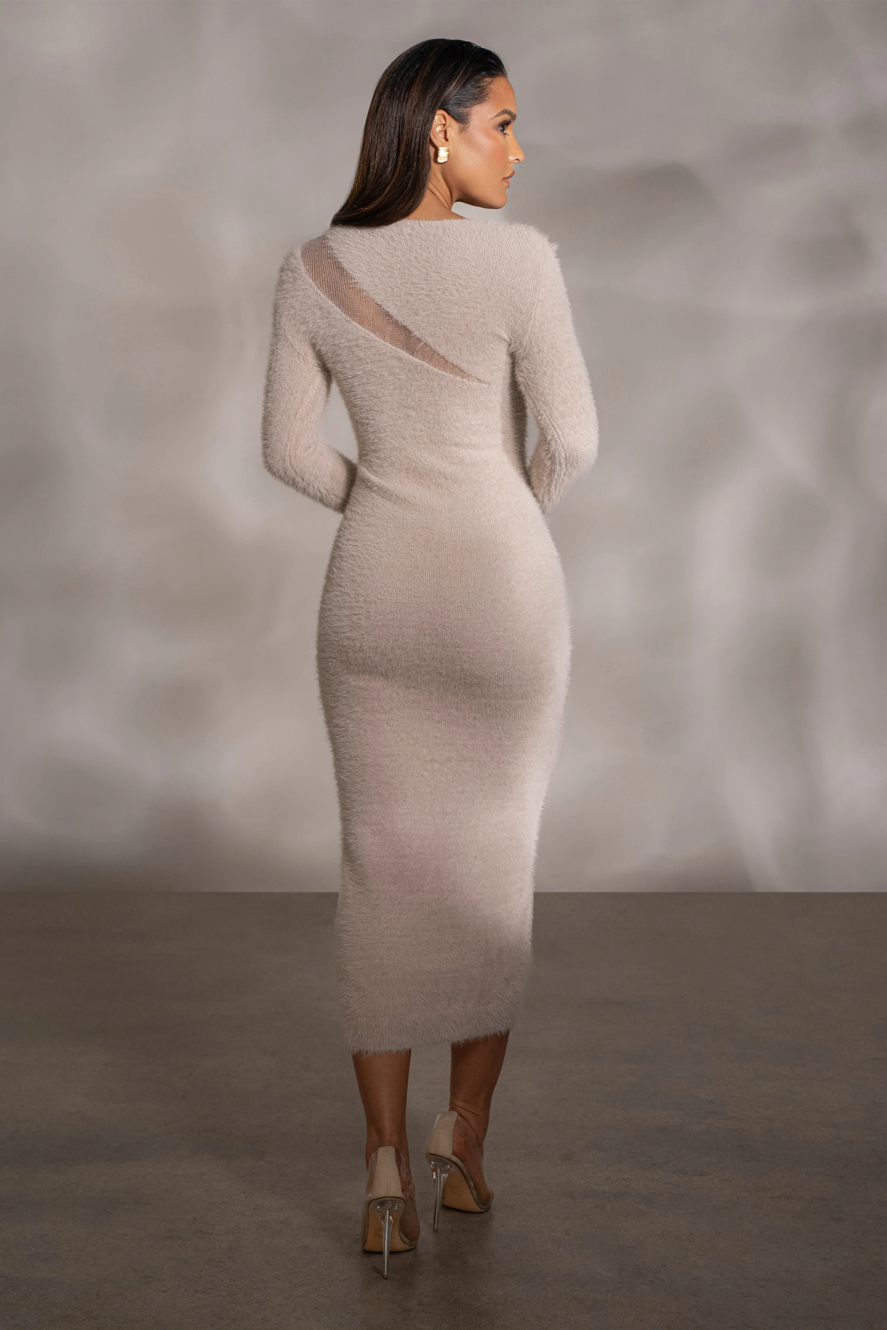 Beige More To Love Maxi Dress - Image 10