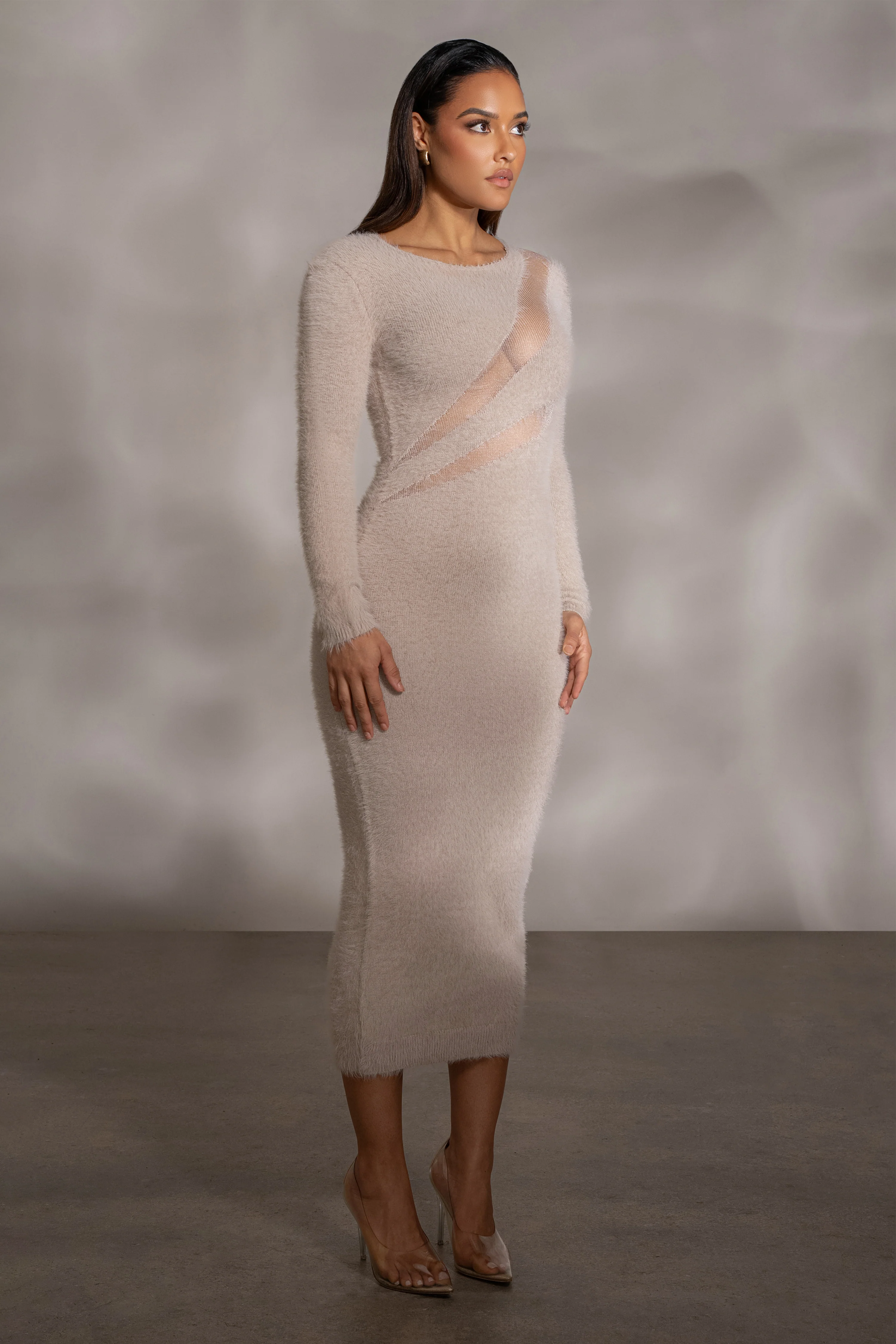 Beige More To Love Maxi Dress - Image 6