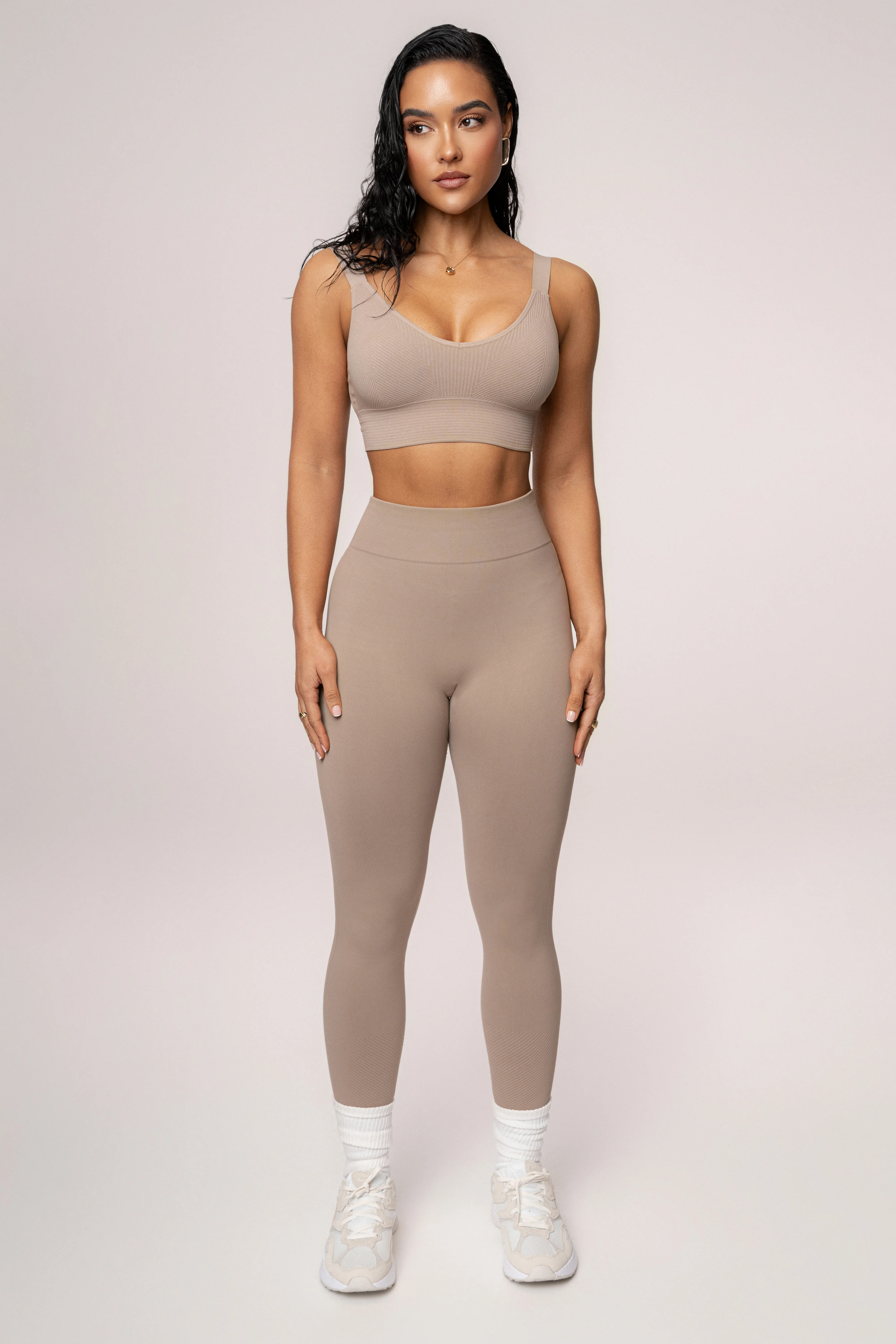 Beige New Flow Active Top - Image 3
