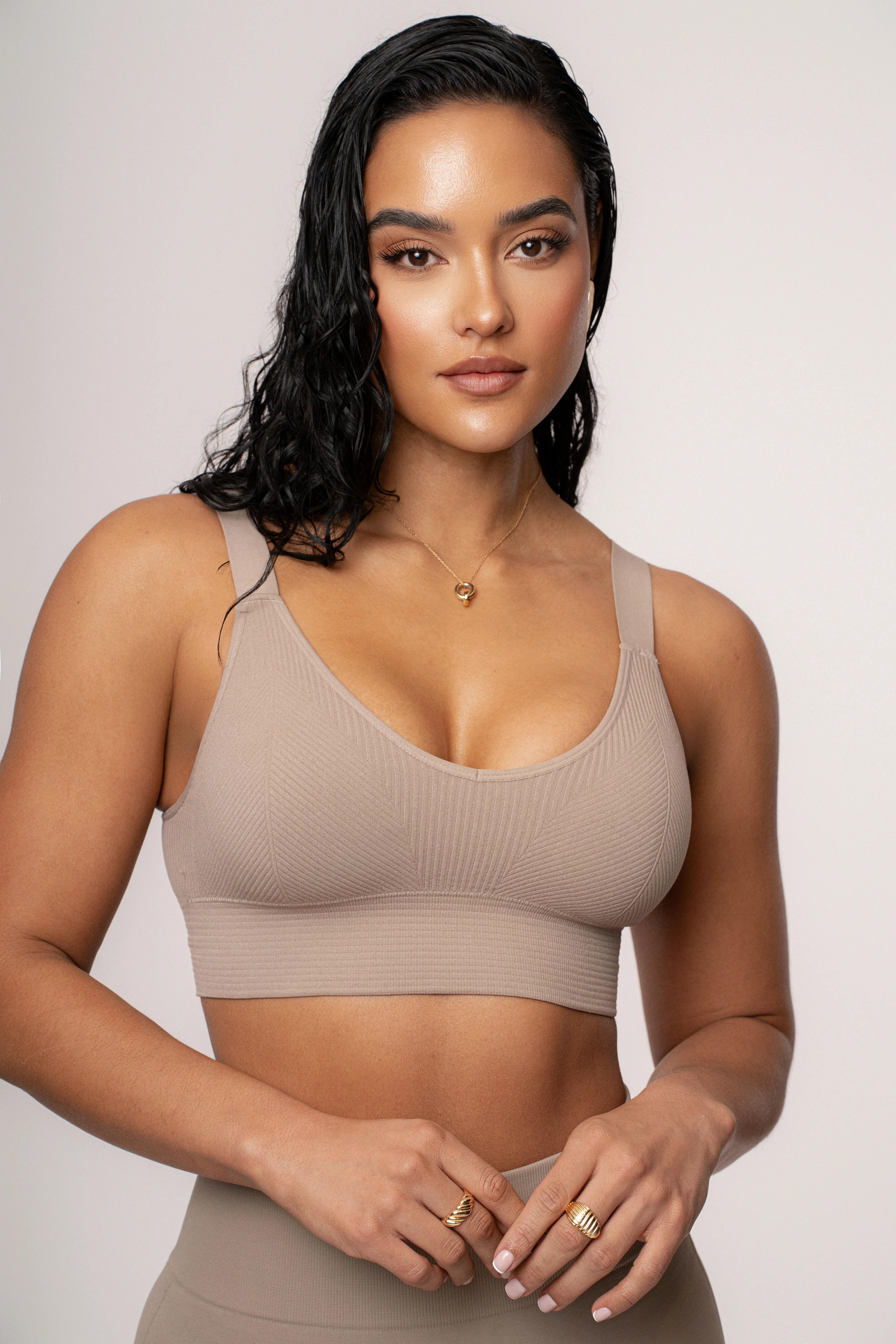 Beige New Flow Active Top - Image 5