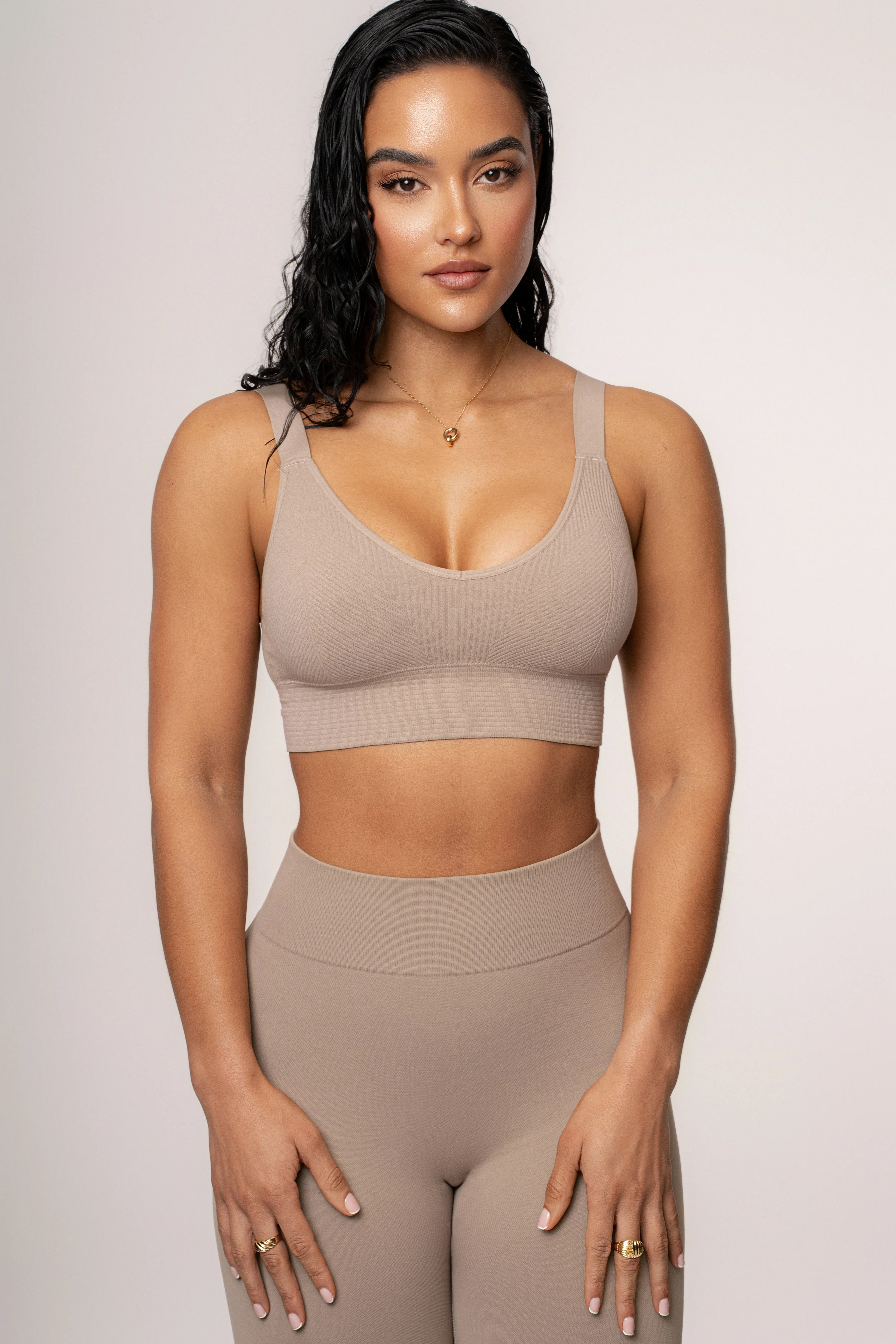 Beige New Flow Active Top - Image 8