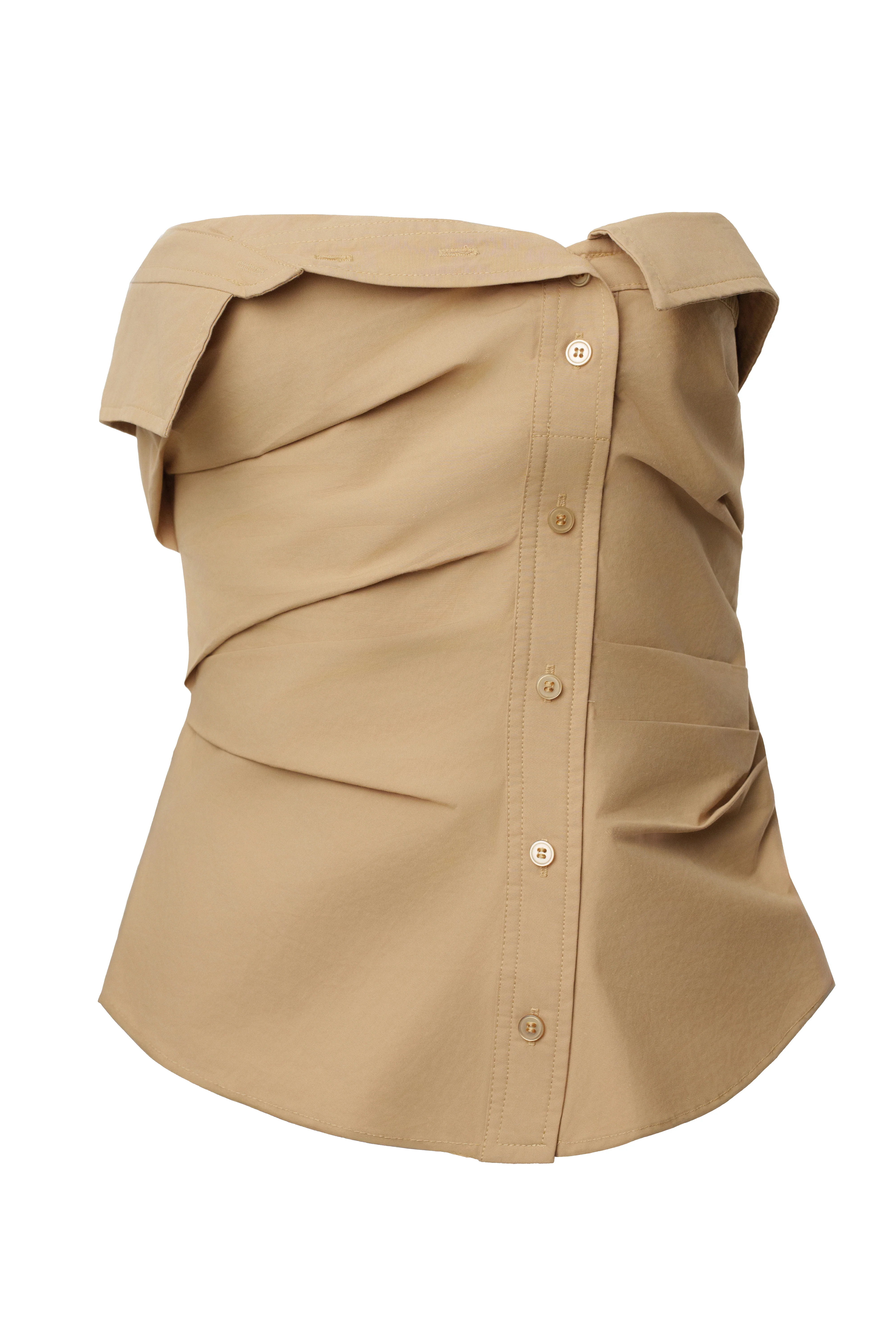 Beige Riviera Fold Over Top - Image 3