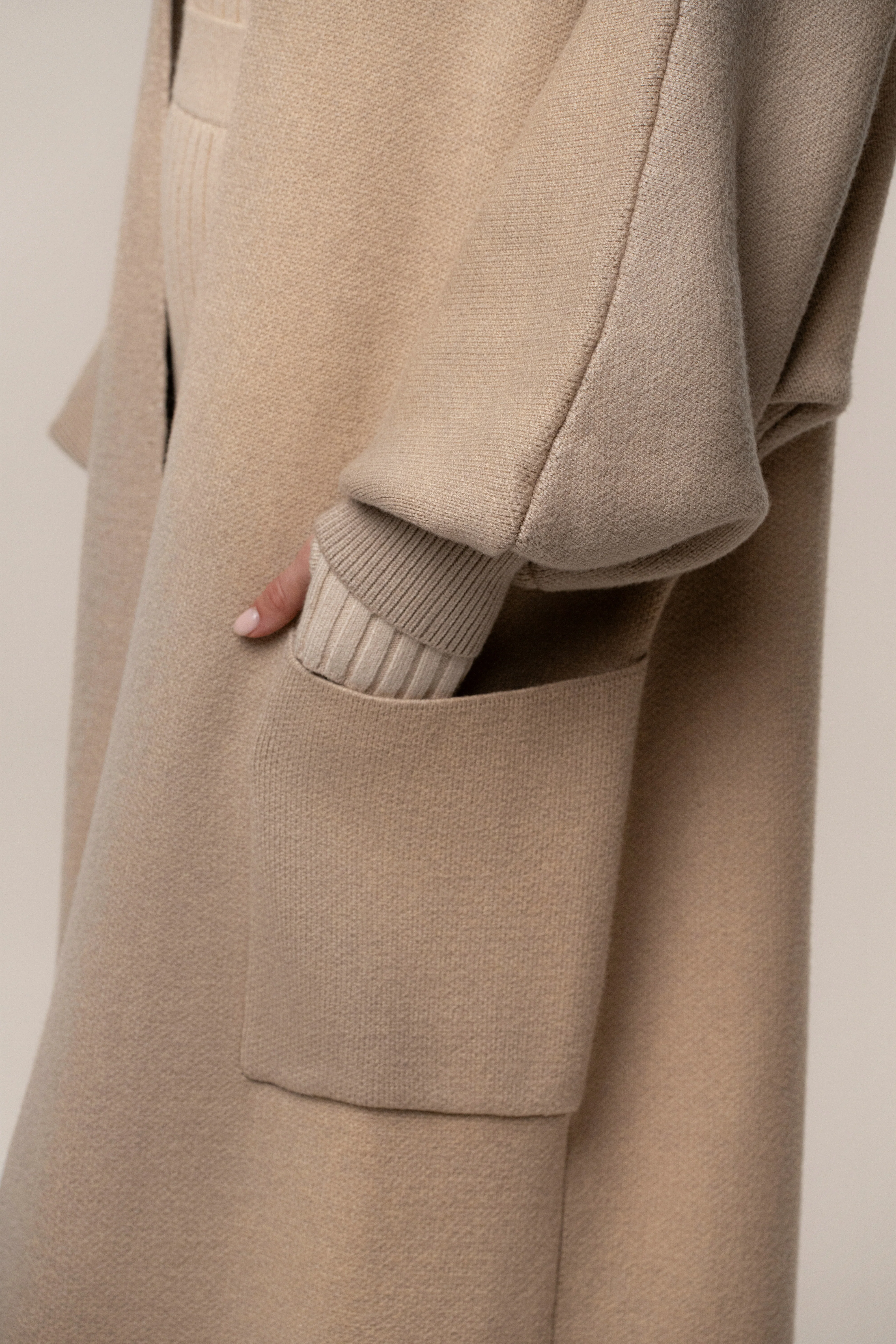 Beige Soft Embrace Cardigan - Image 11