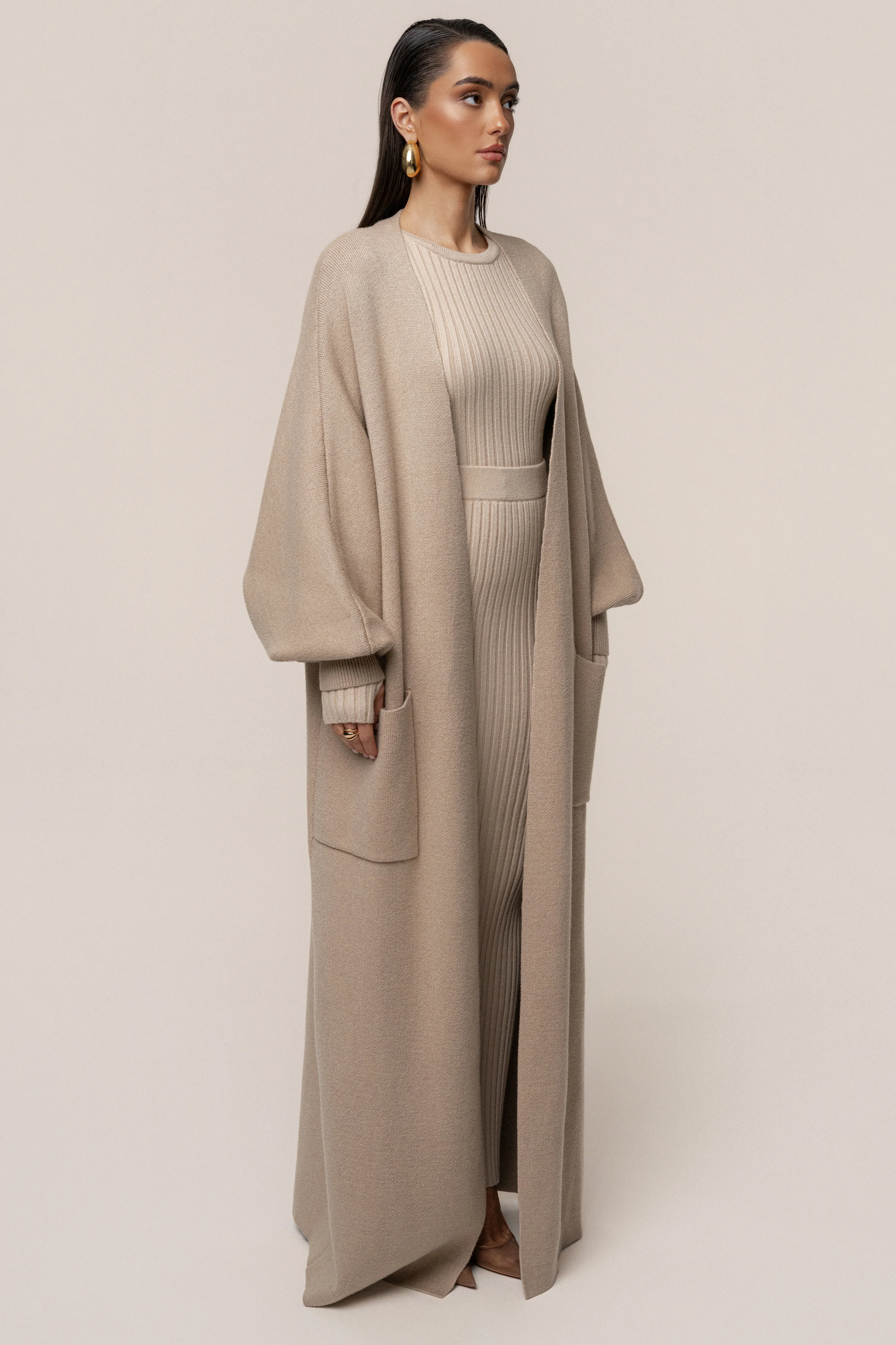 Beige Soft Embrace Cardigan - Image 9