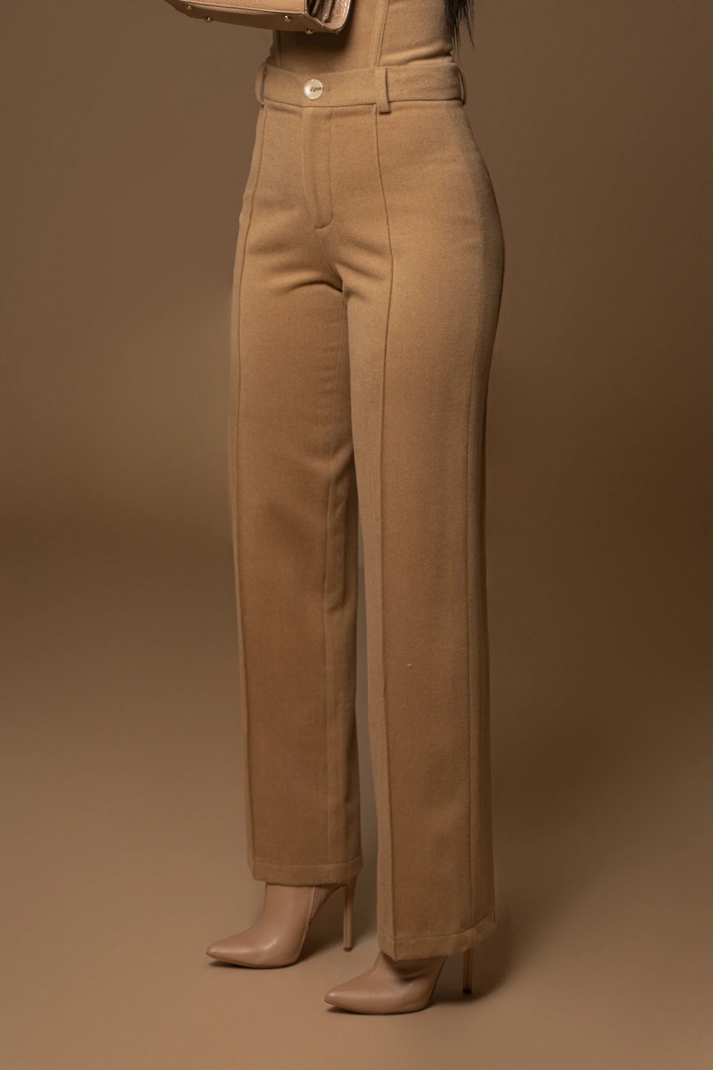 Beige STAY SHARP TROUSER - Image 4