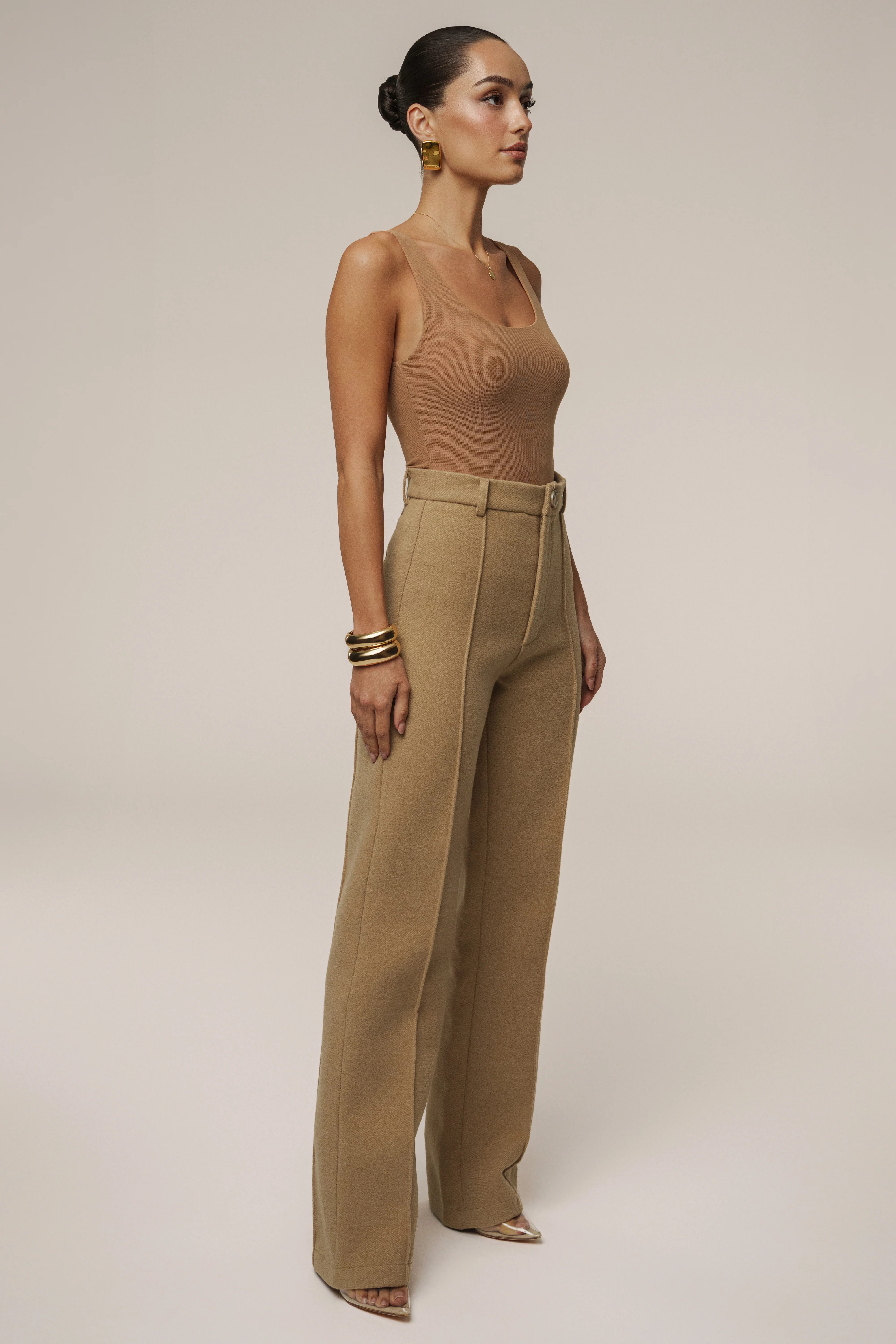 Beige STAY SHARP TROUSER - Image 6
