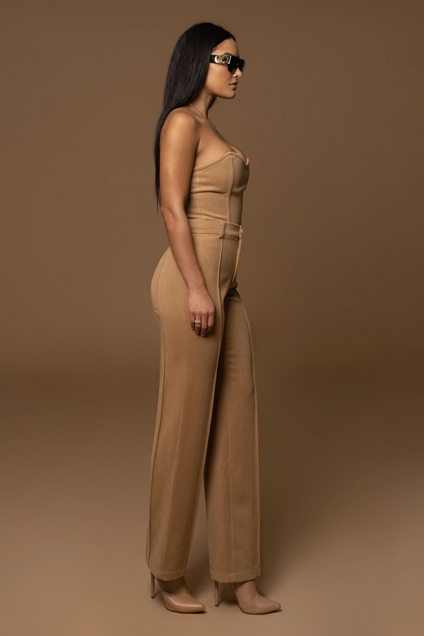 Beige STAY SHARP TROUSER - Image 9