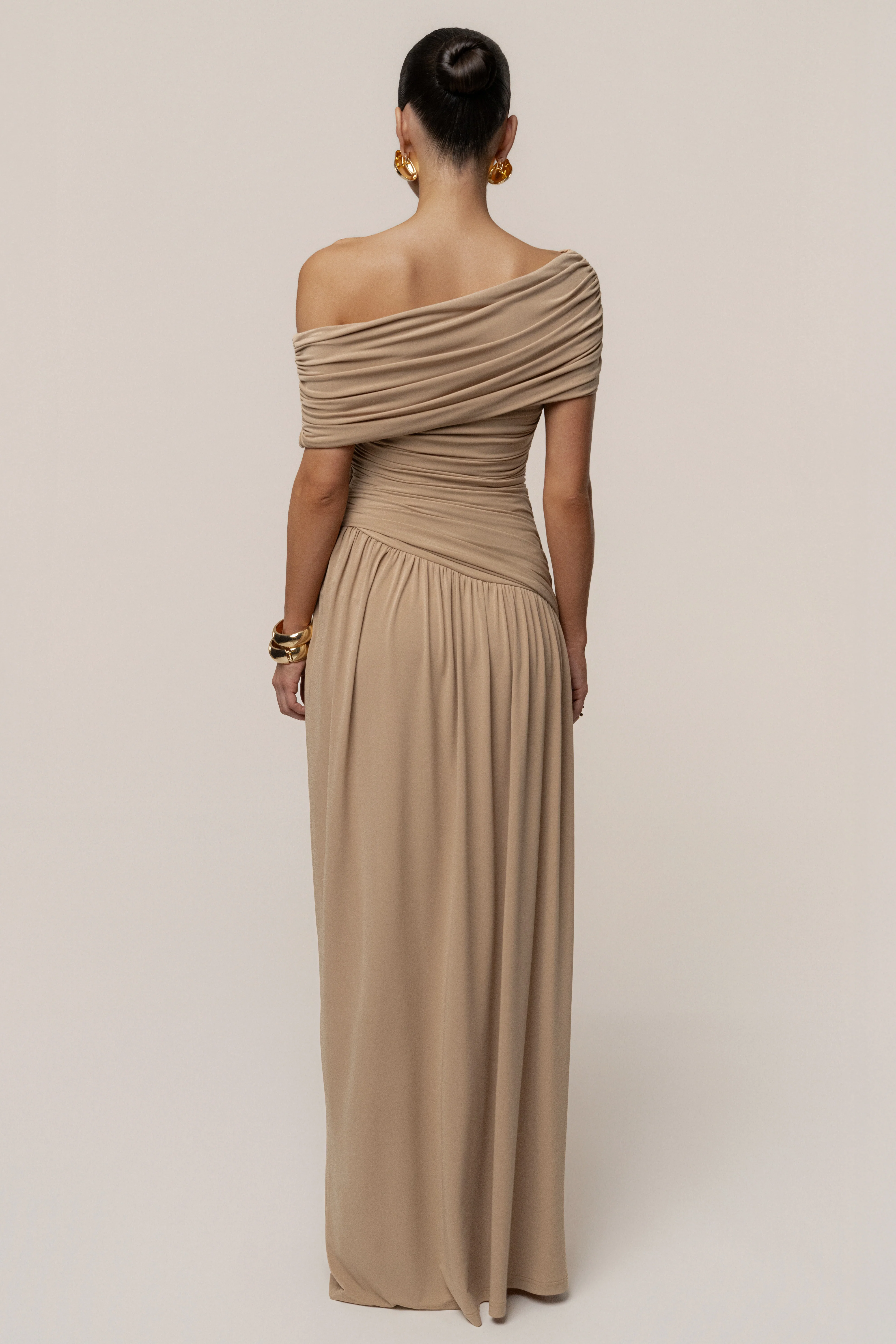 Beige Vision Of Elegance Maxi Dress - Image 19