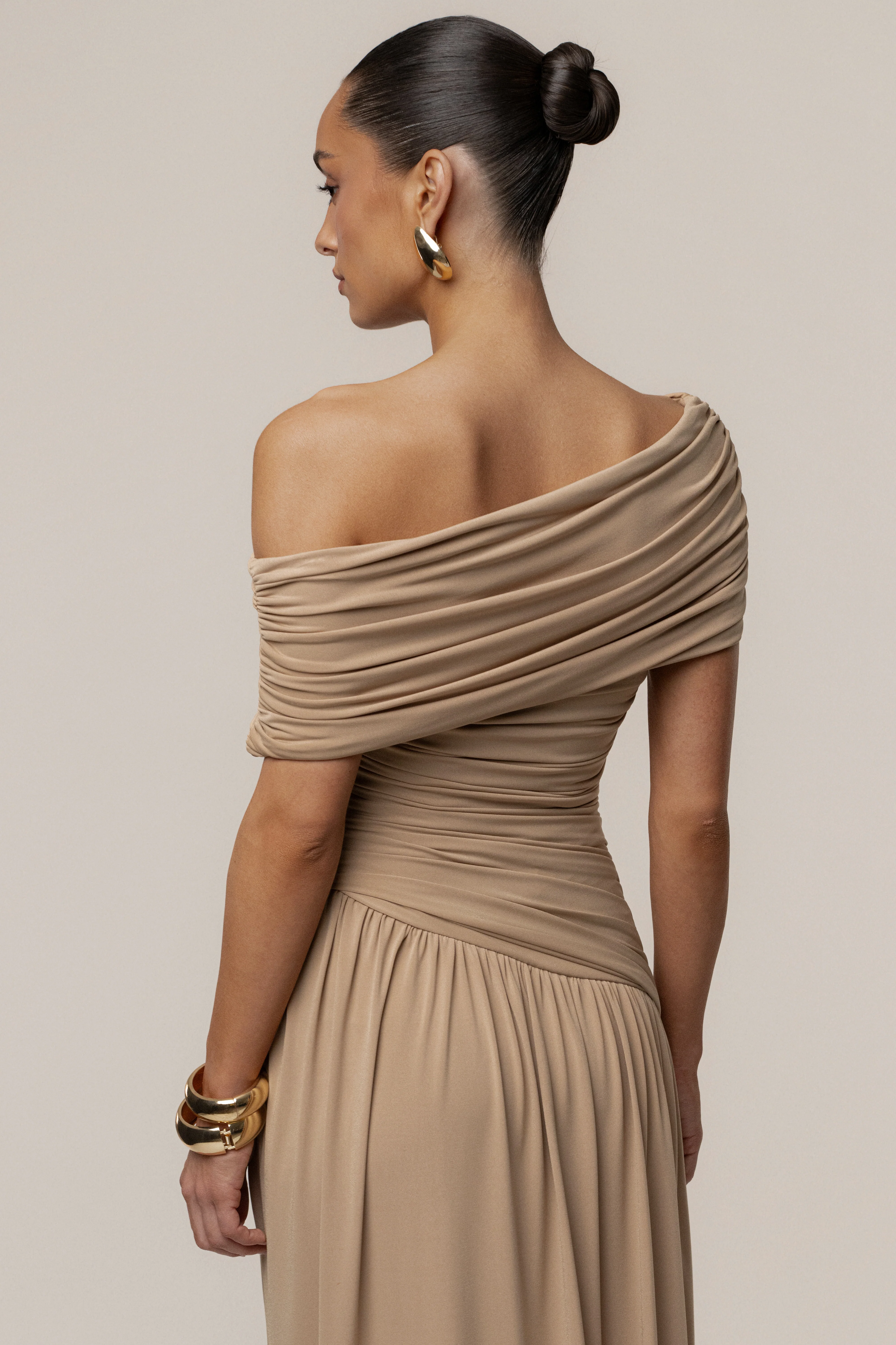 Beige Vision Of Elegance Maxi Dress - Image 20