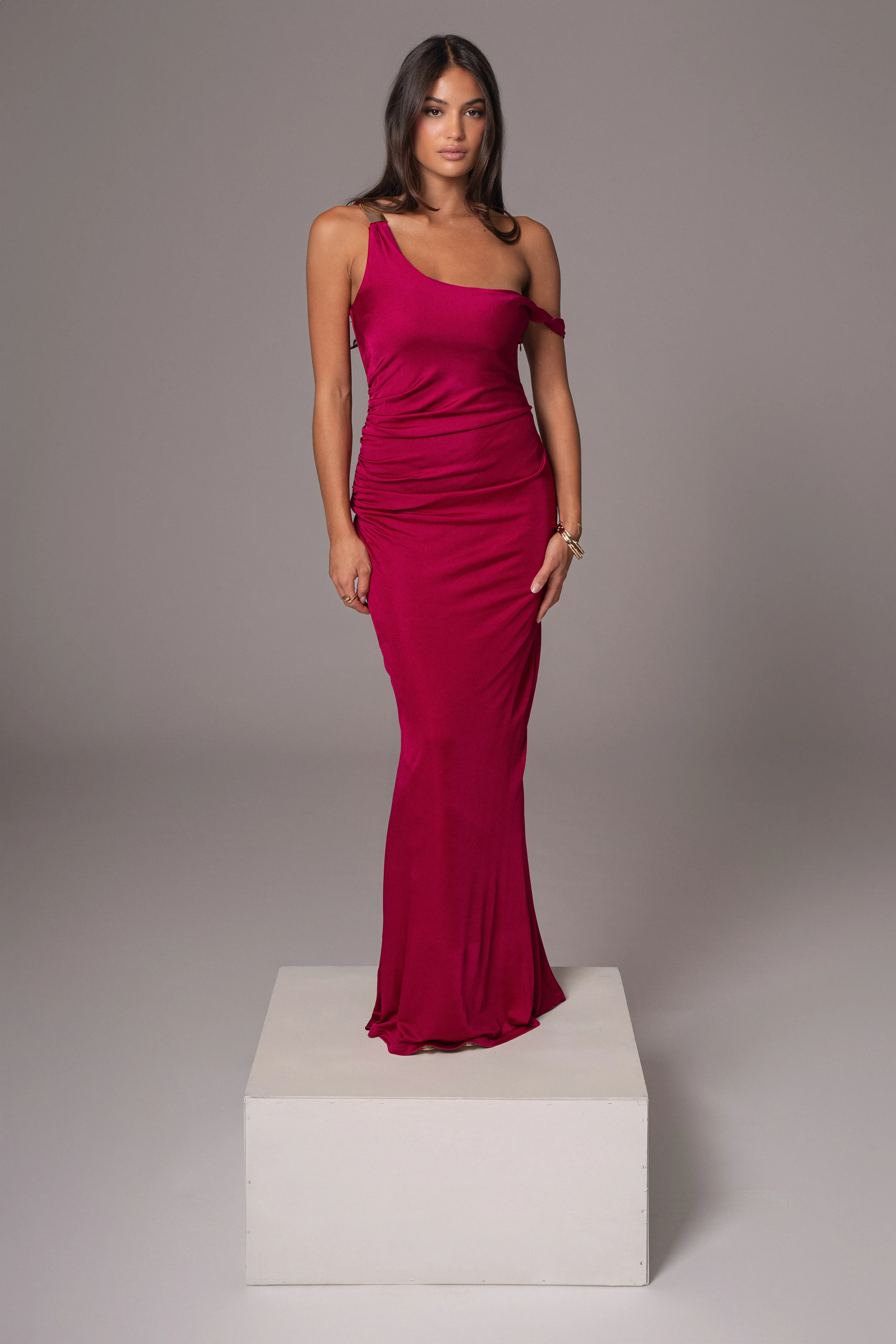 Berry Birthday Maxi Dress - Image 3