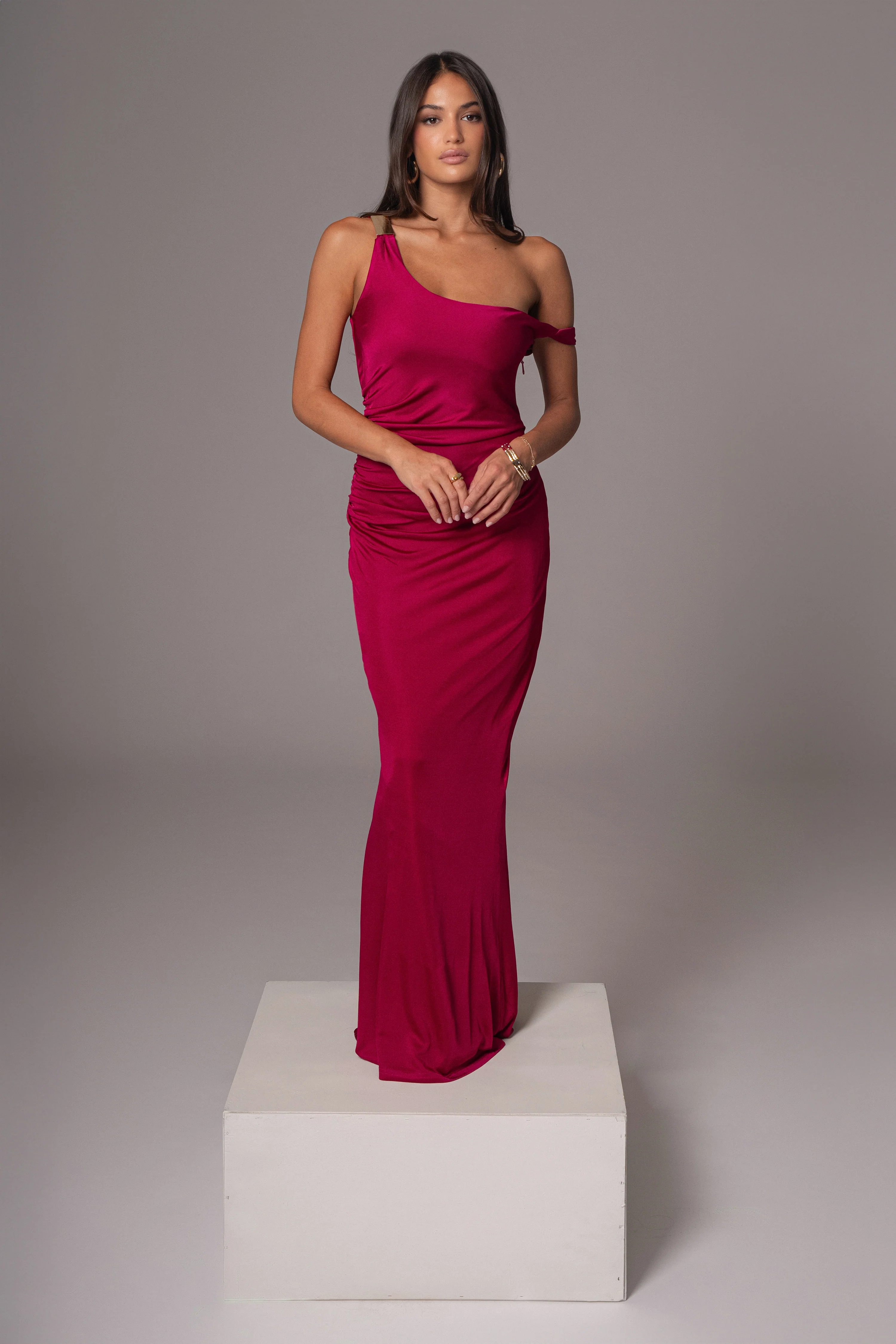 Berry Birthday Maxi Dress - Image 6