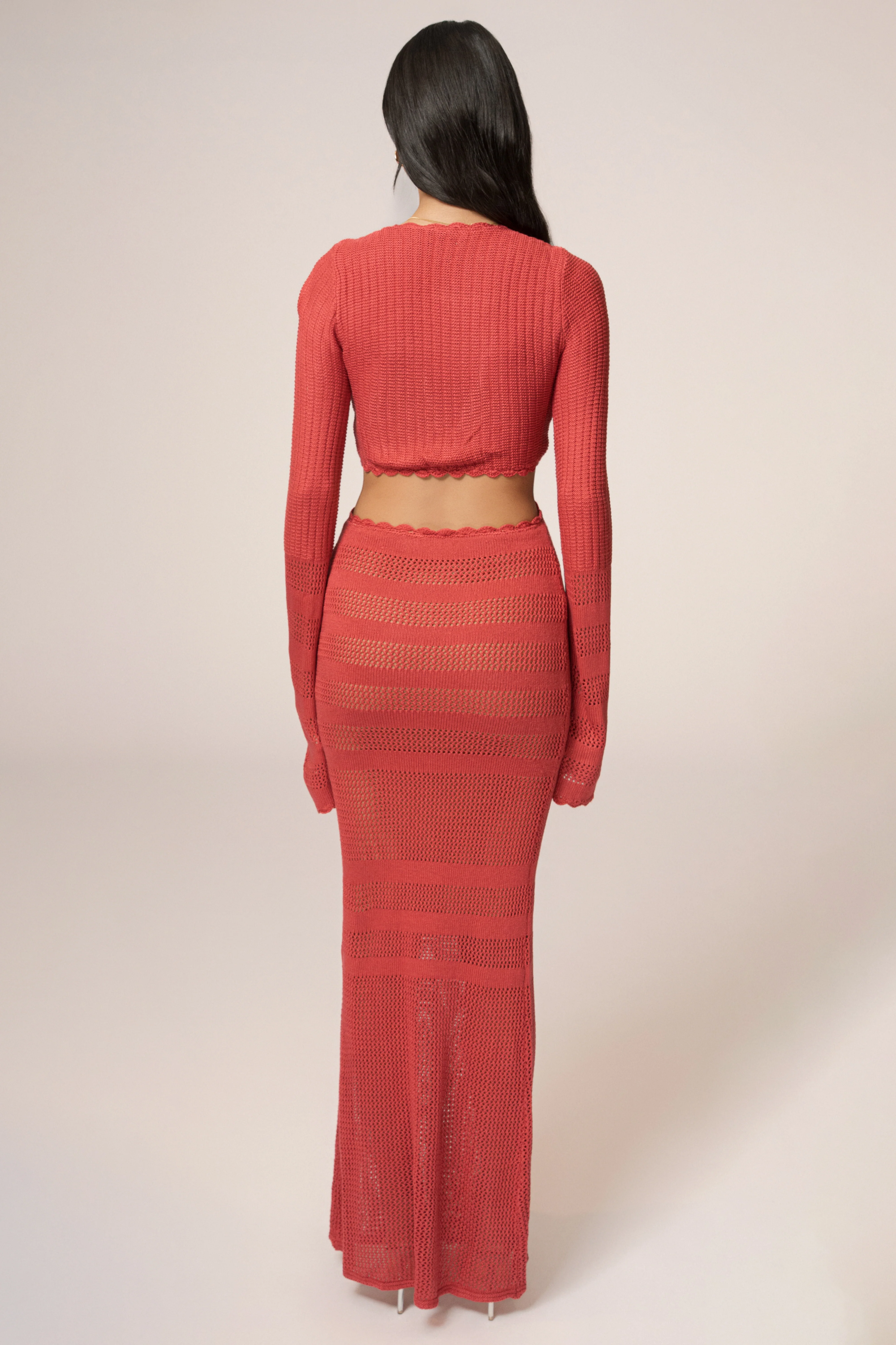 Berry Blossom Haven Maxi Dress - Image 11