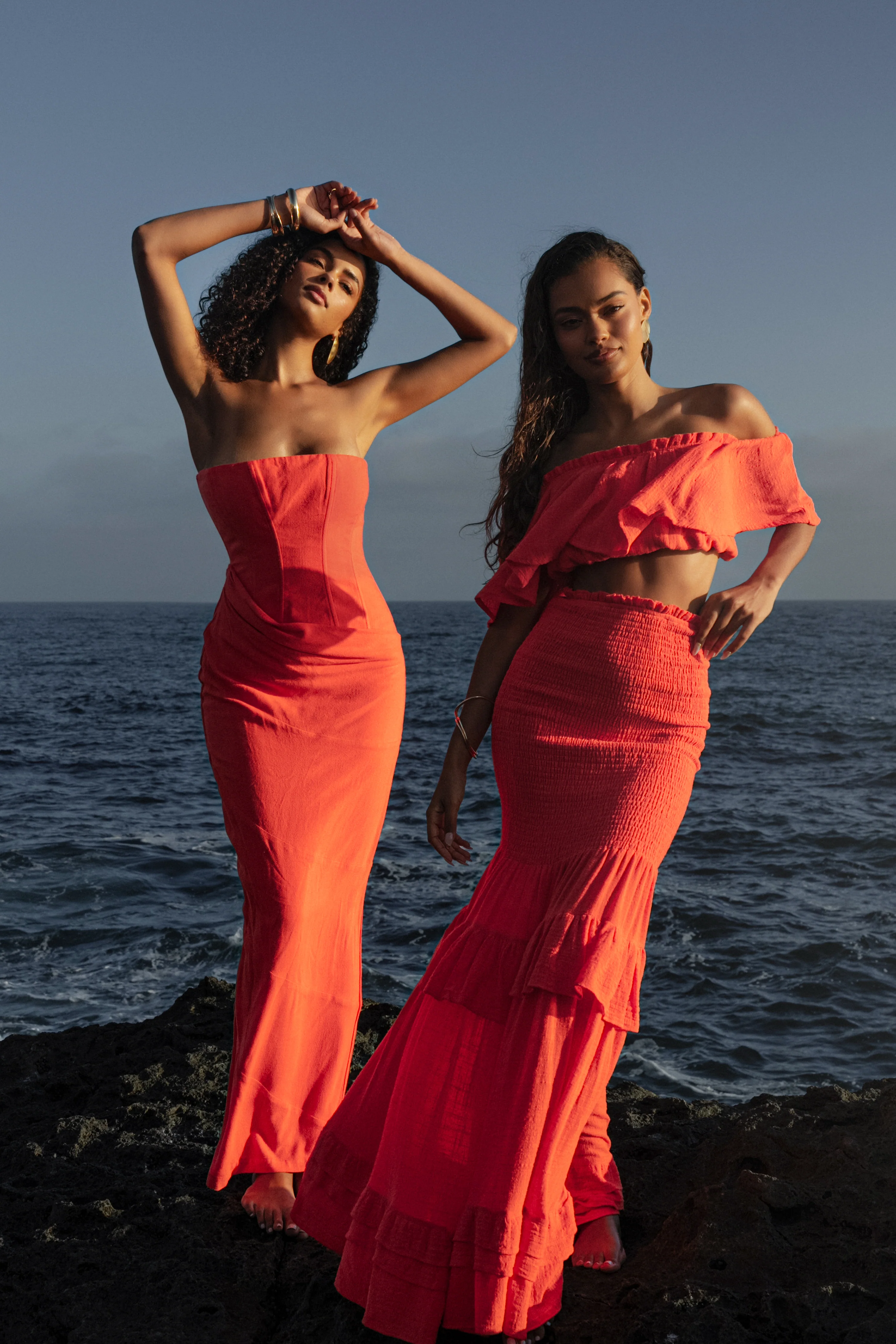 Berry Journey Linen Maxi Dress - Image 3