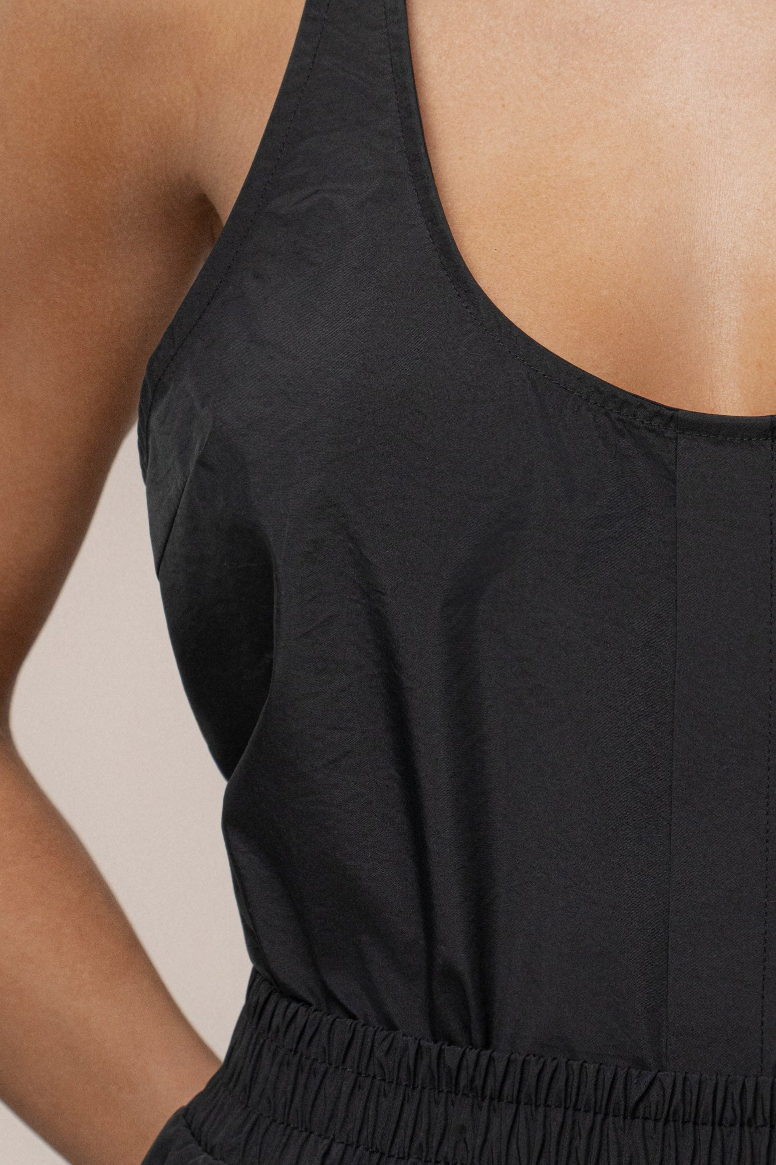 Black Active Scoop Neck Top - Image 10