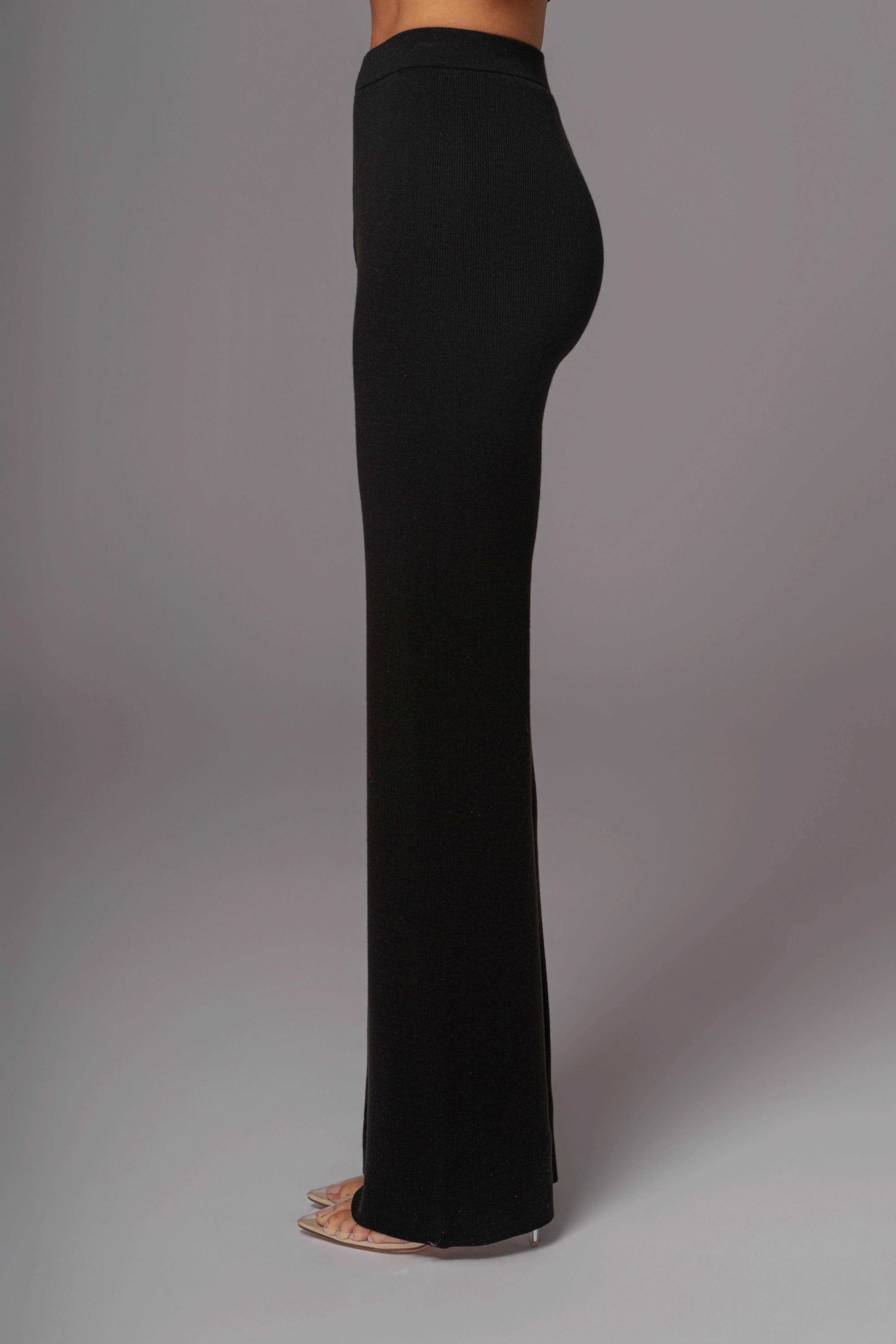 Black Alani Knit Pants - Image 5