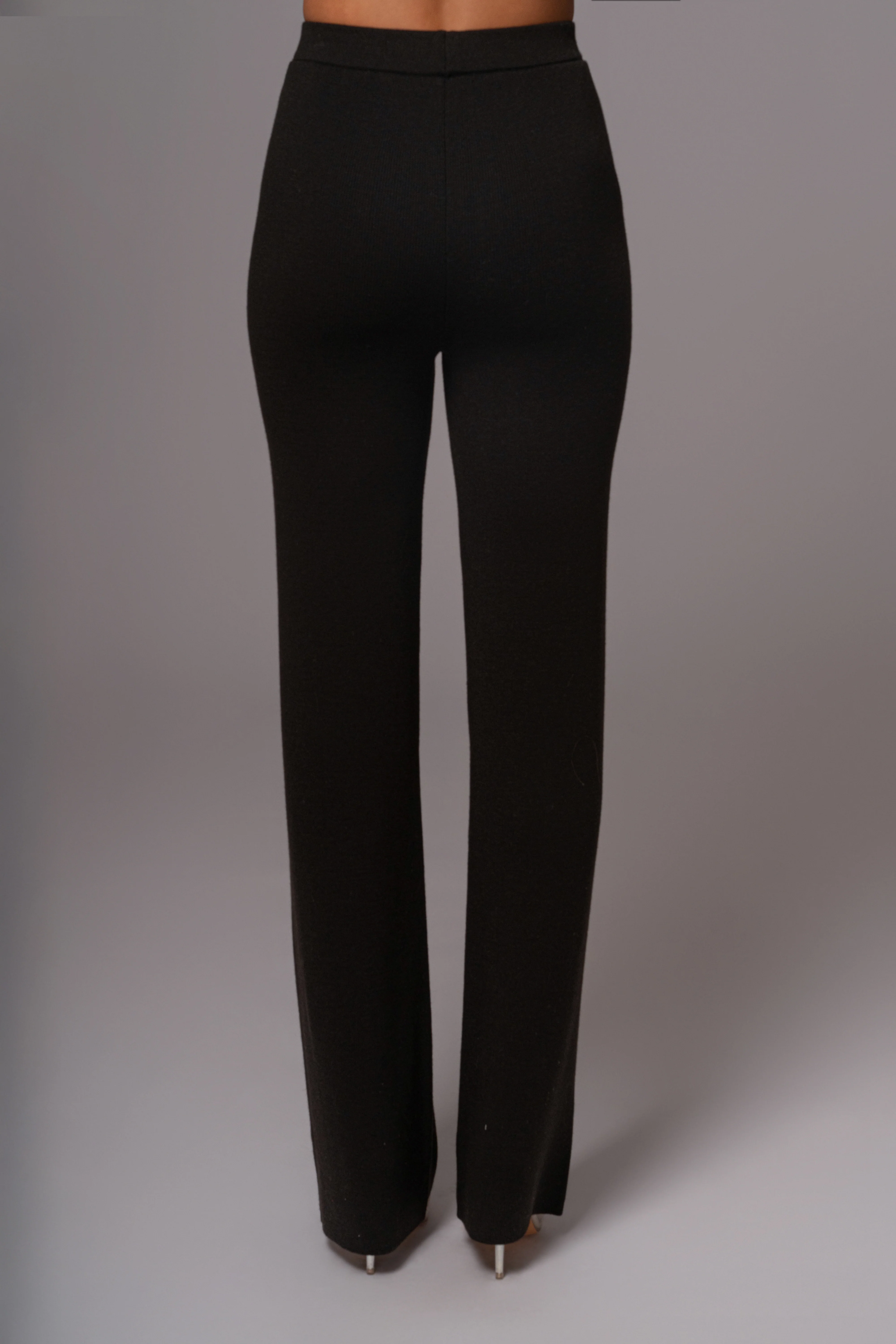 Black Alani Knit Pants - Image 8