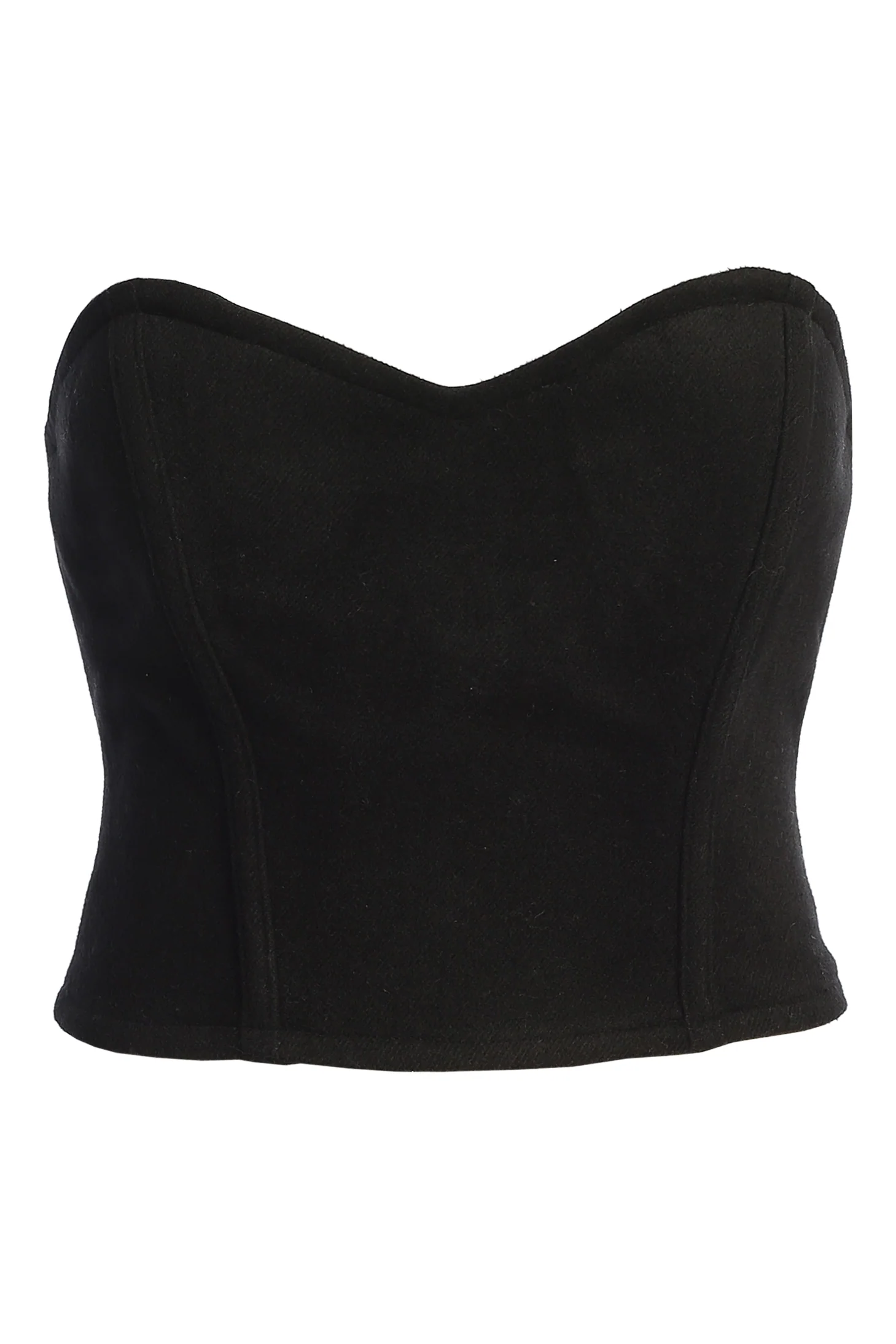 Black ALL YOU NEED WOVEN CORSET - Image 2