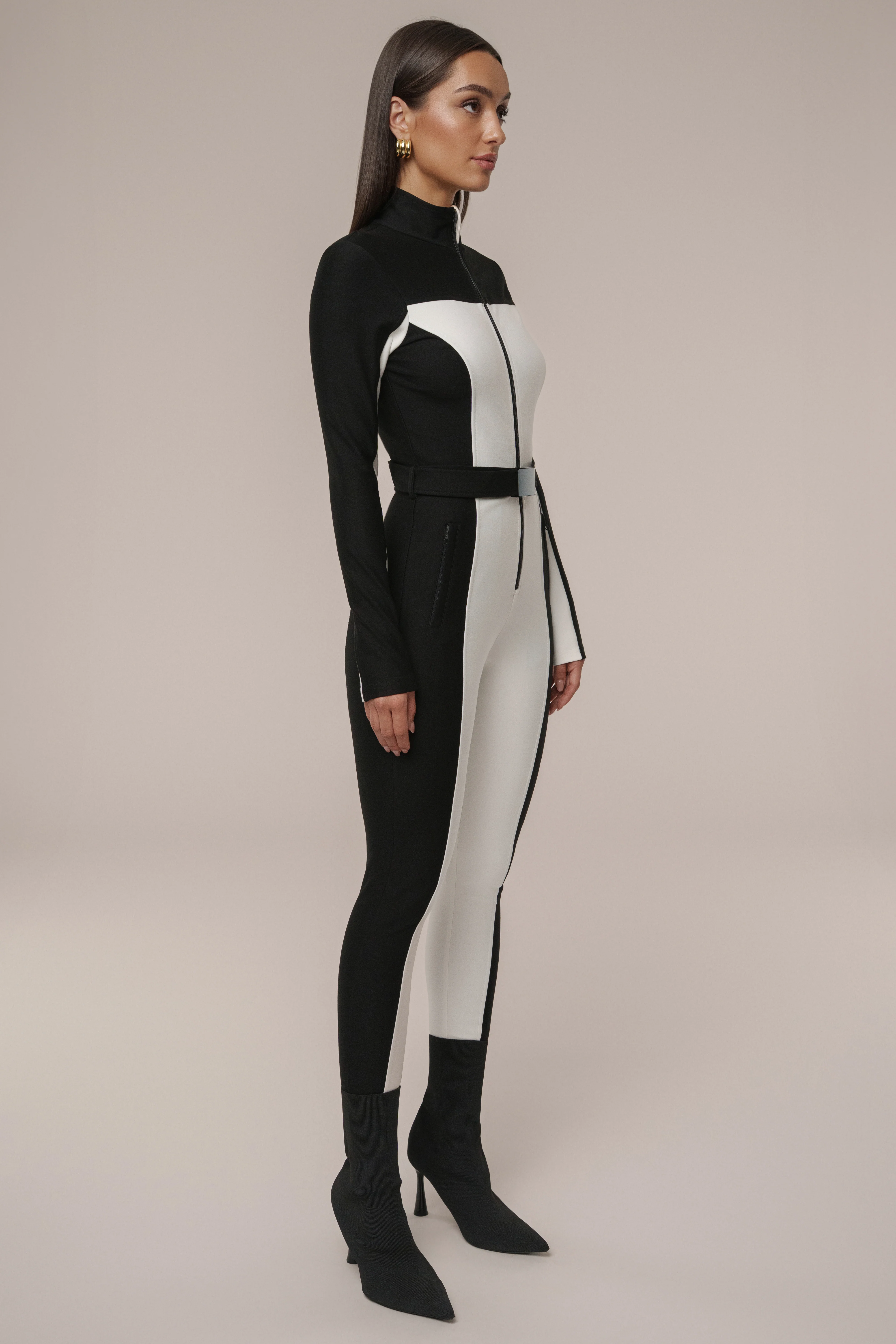 Black Arctic Rush Ski Suit - Image 12