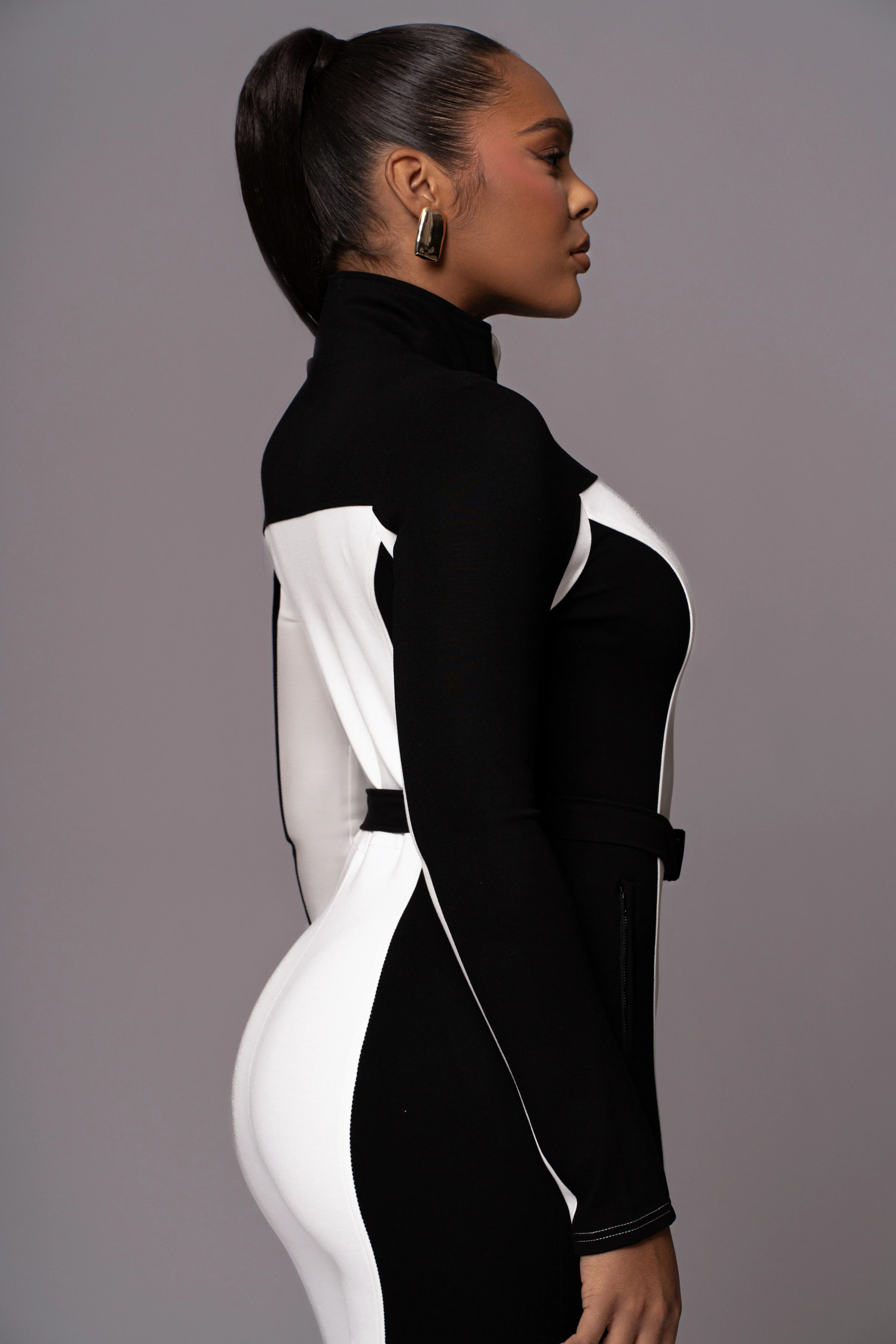 Black Arctic Rush Ski Suit - Image 18