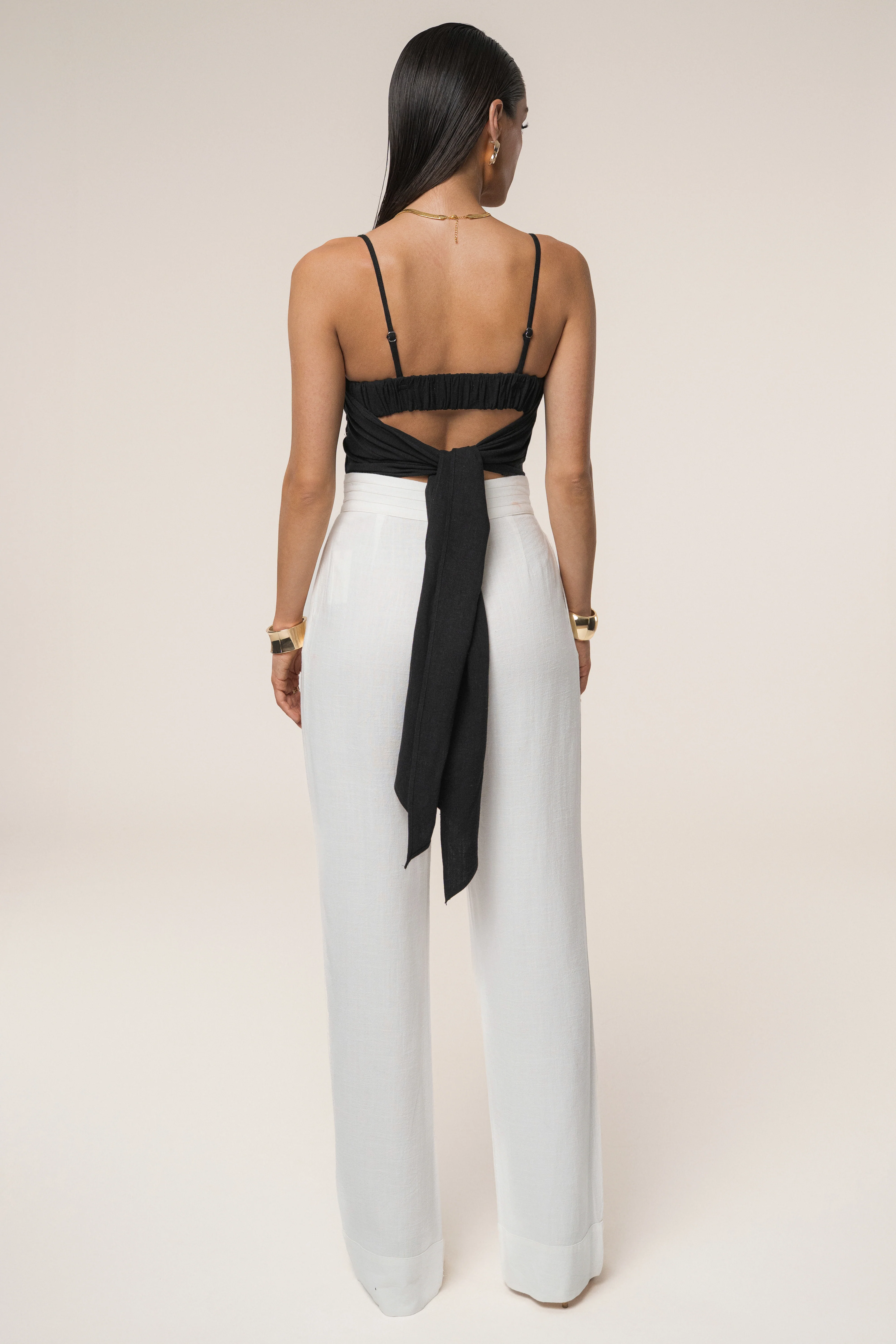Black Arielle Bustier Top - Image 10