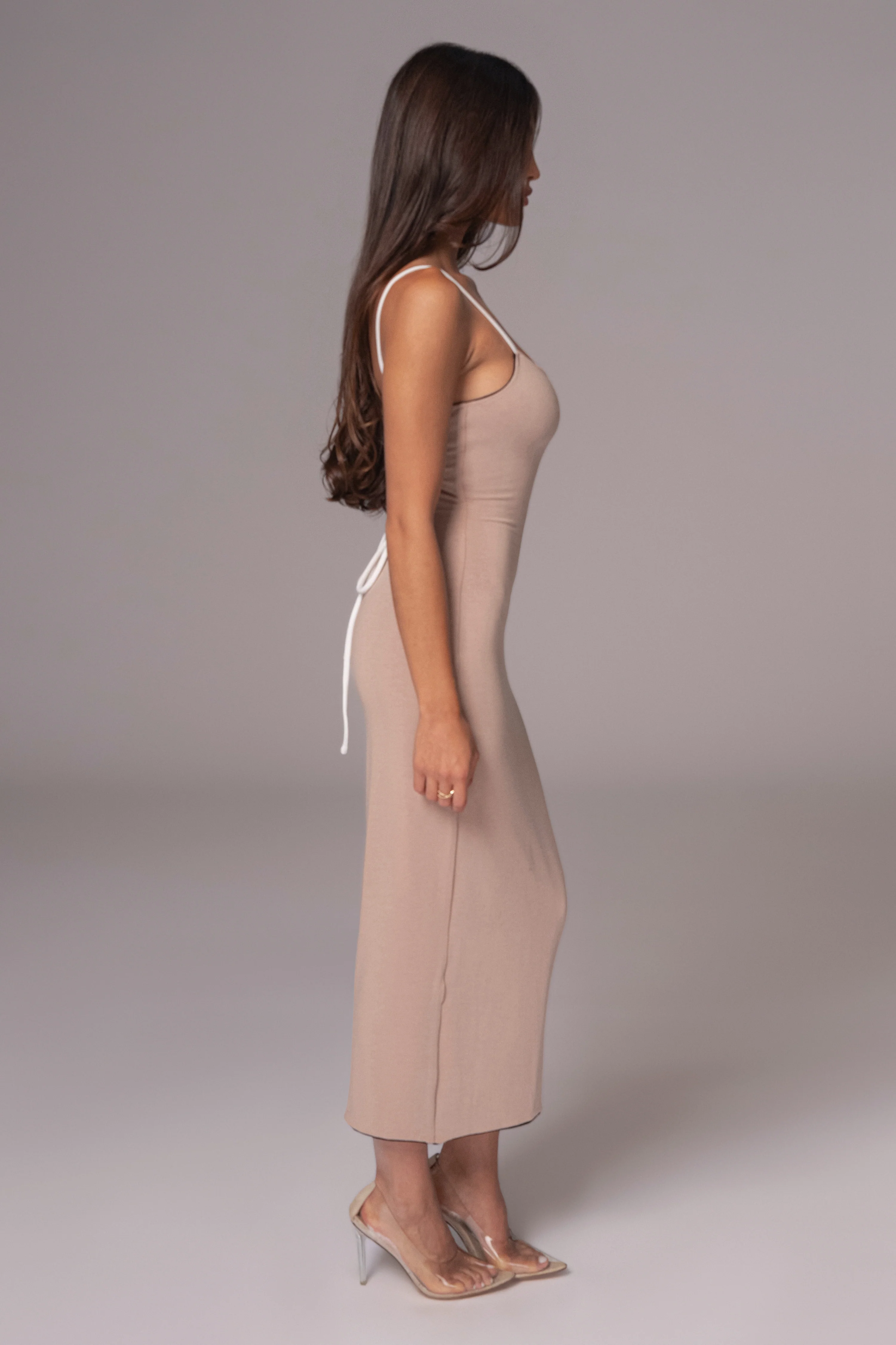 Black/Beige Katia Reversible Dress - Image 16