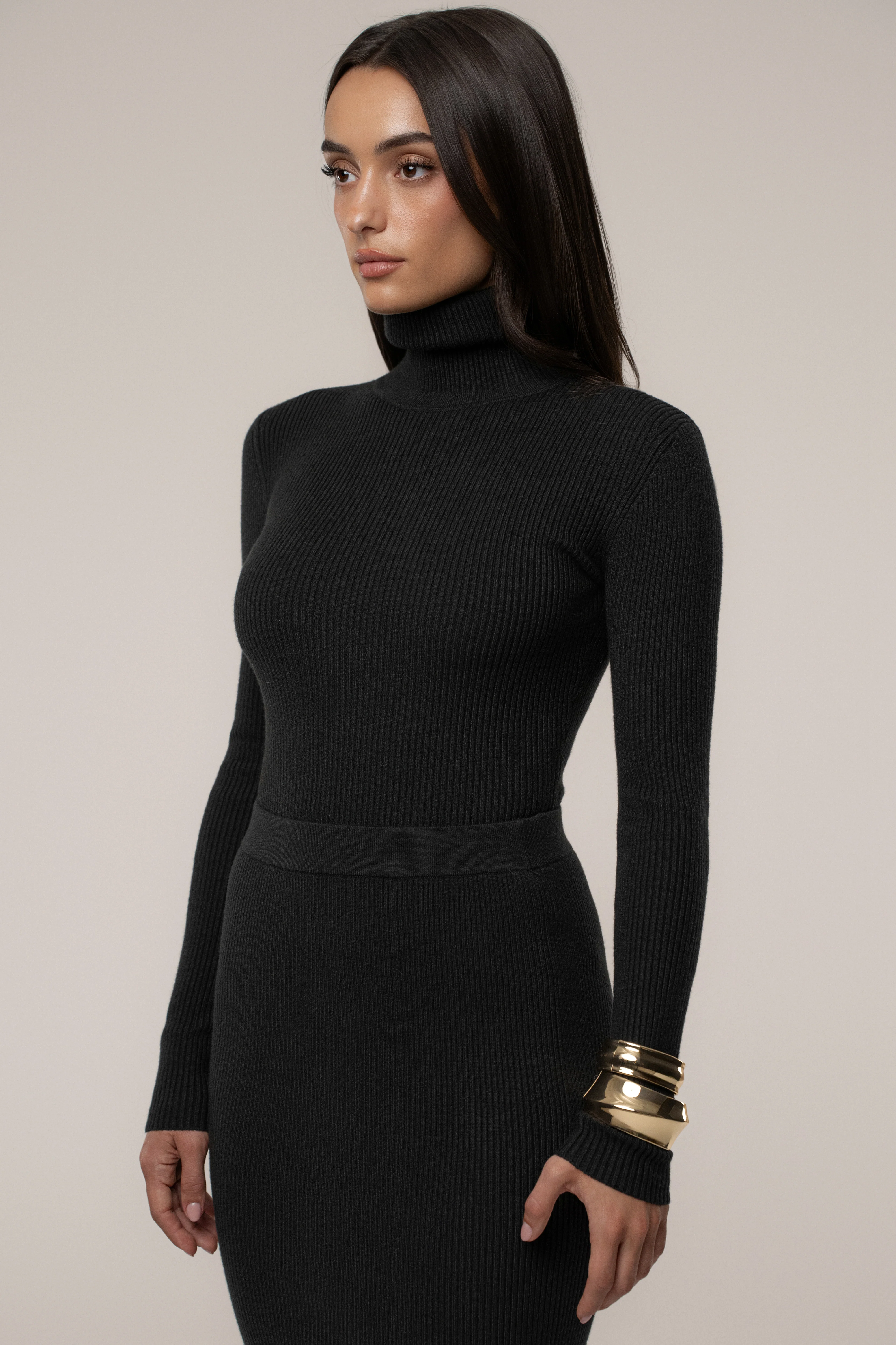 Black Cardinal Essential Knit Skirt - Image 7