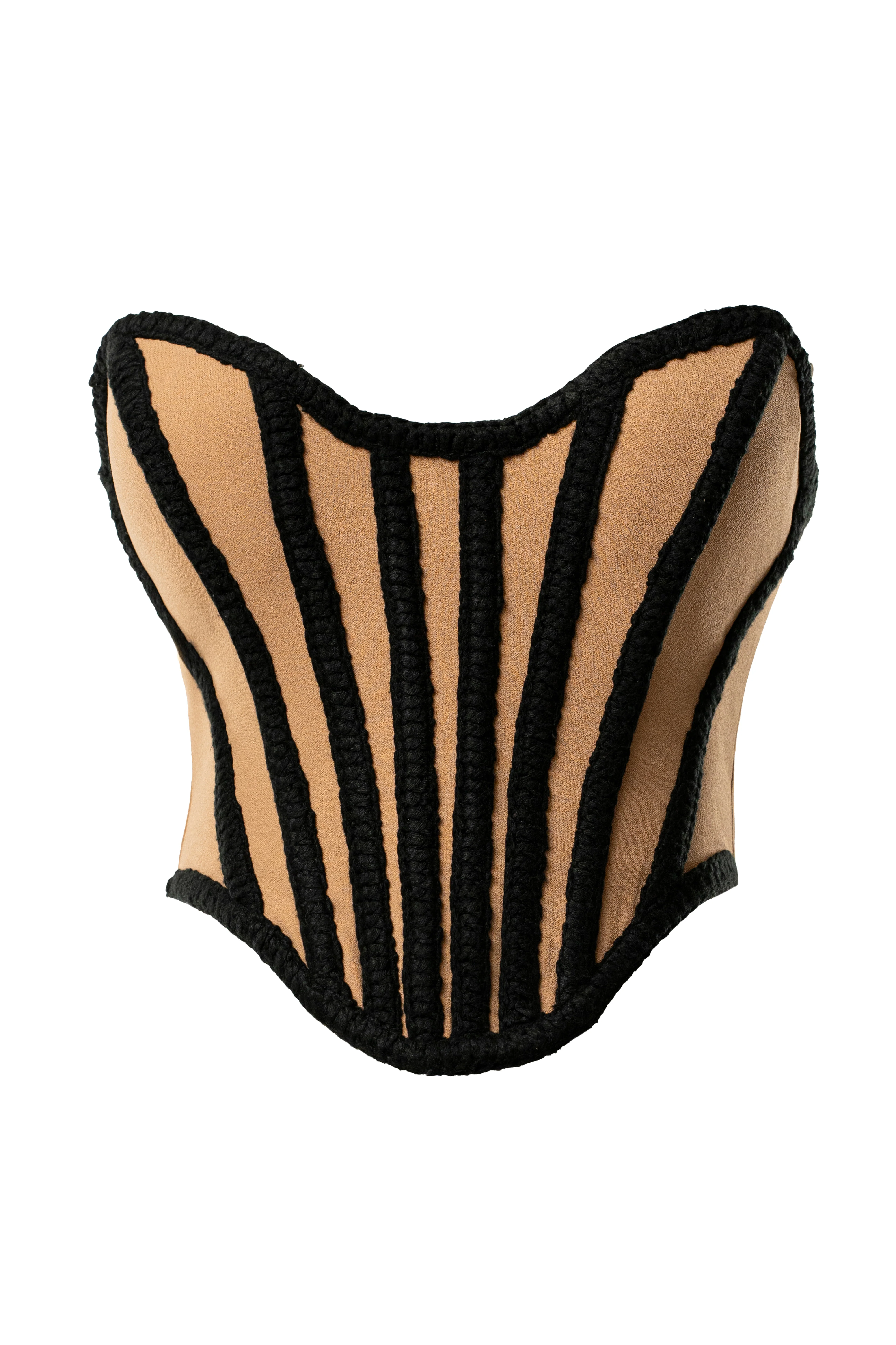 Black Cassis Braided Corset - Image 3