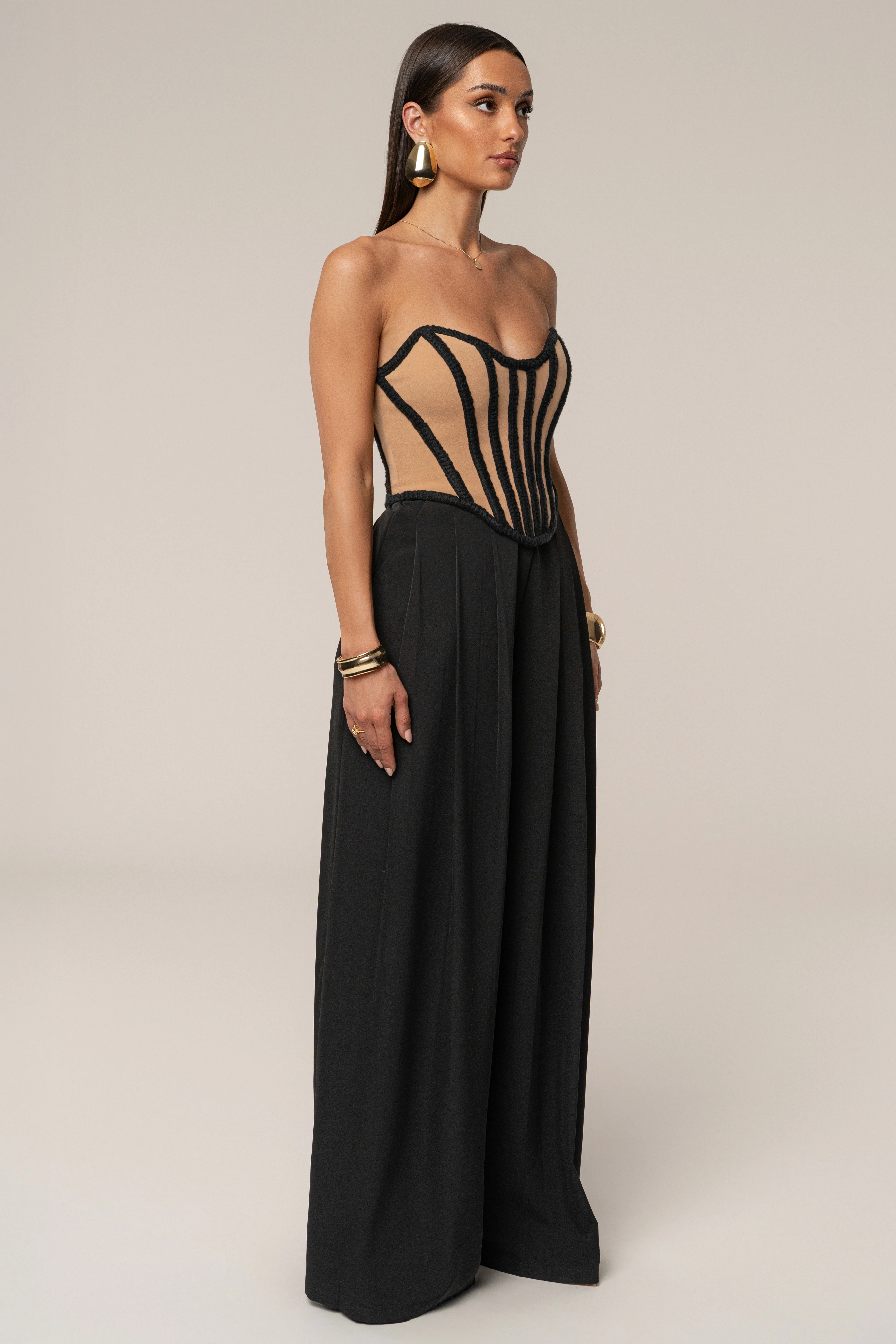 Black Cassis Braided Corset - Image 7