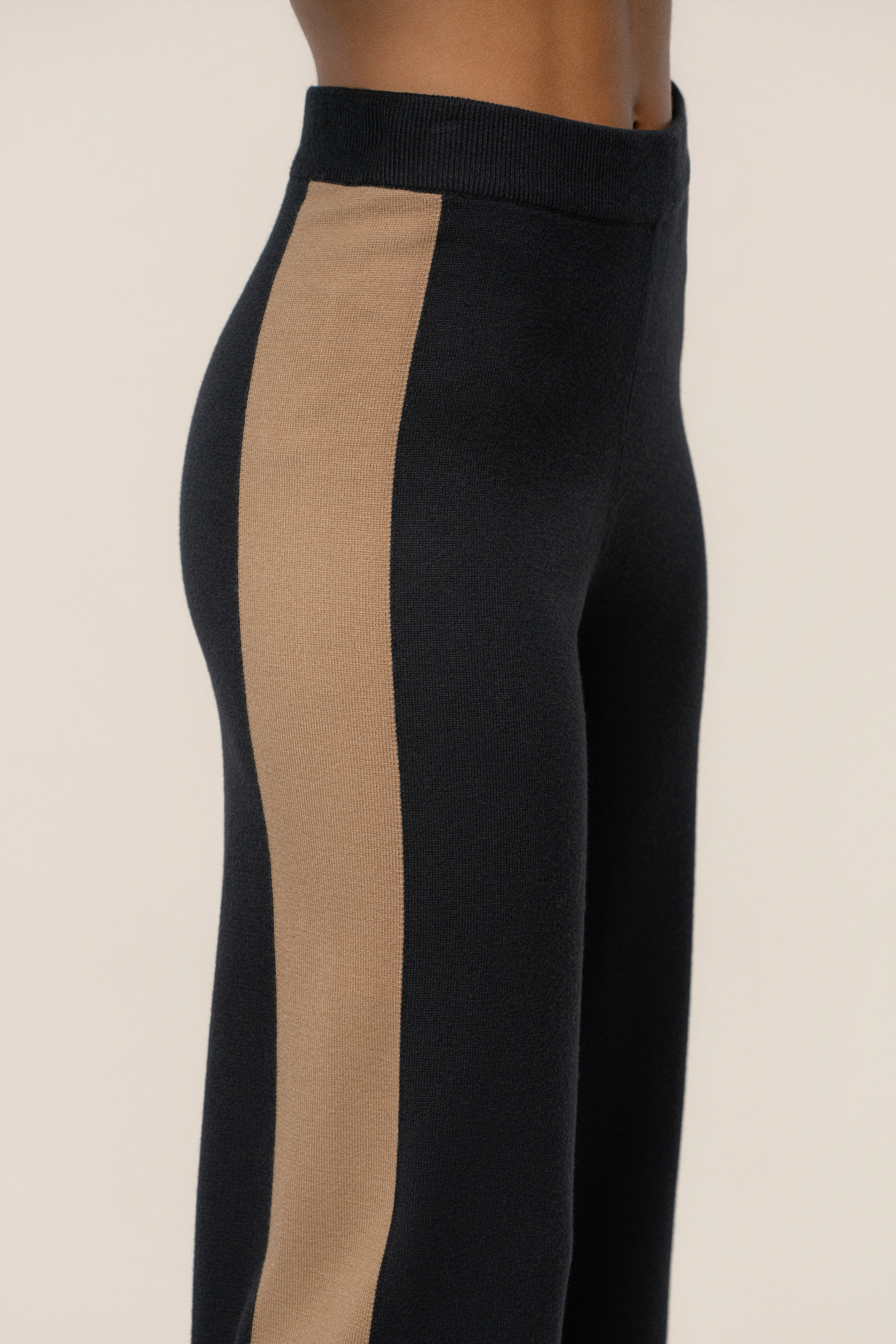 Black Chasing Fall Contrast Pant - Image 4
