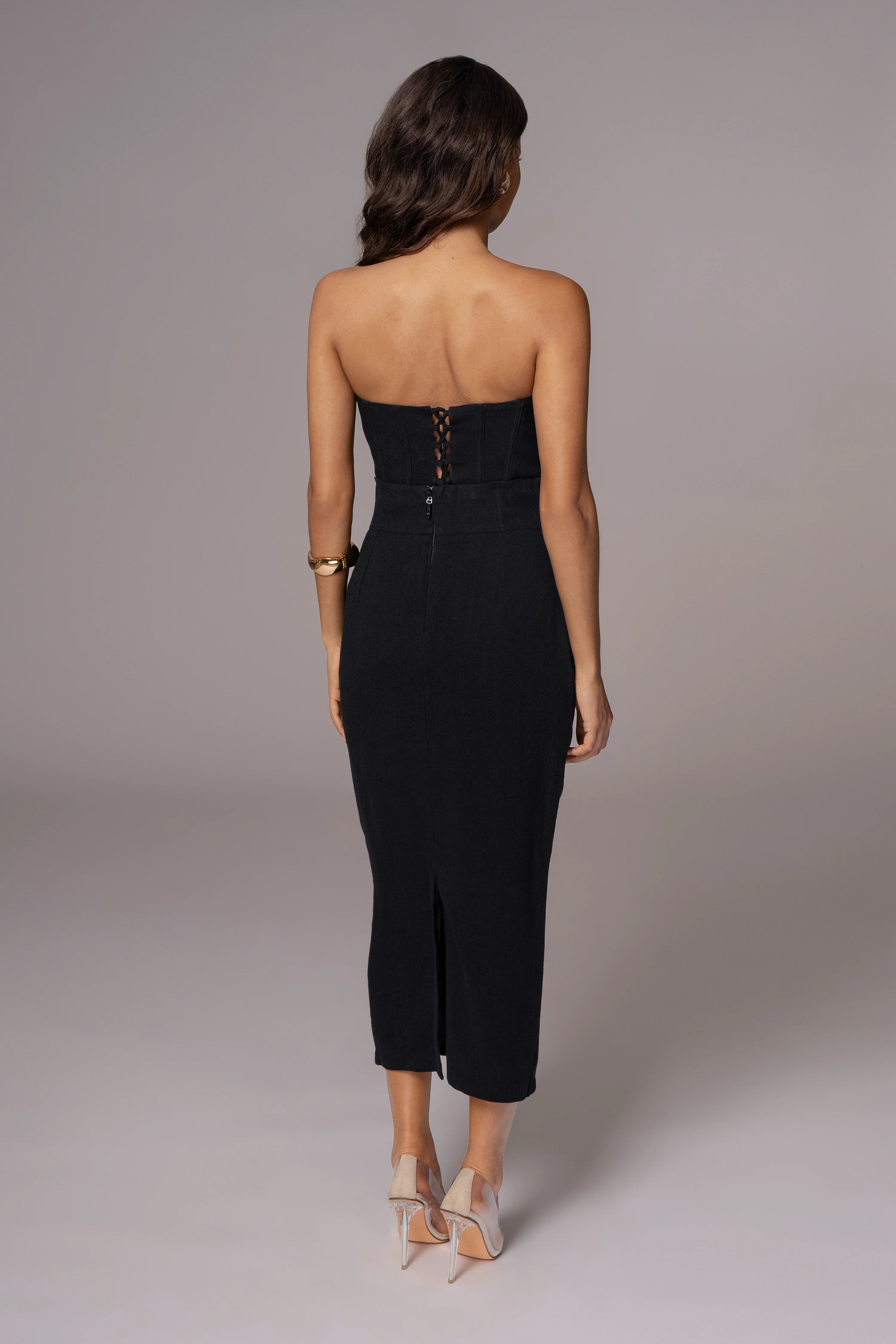 Black Coastland Linen Skirt - Image 7