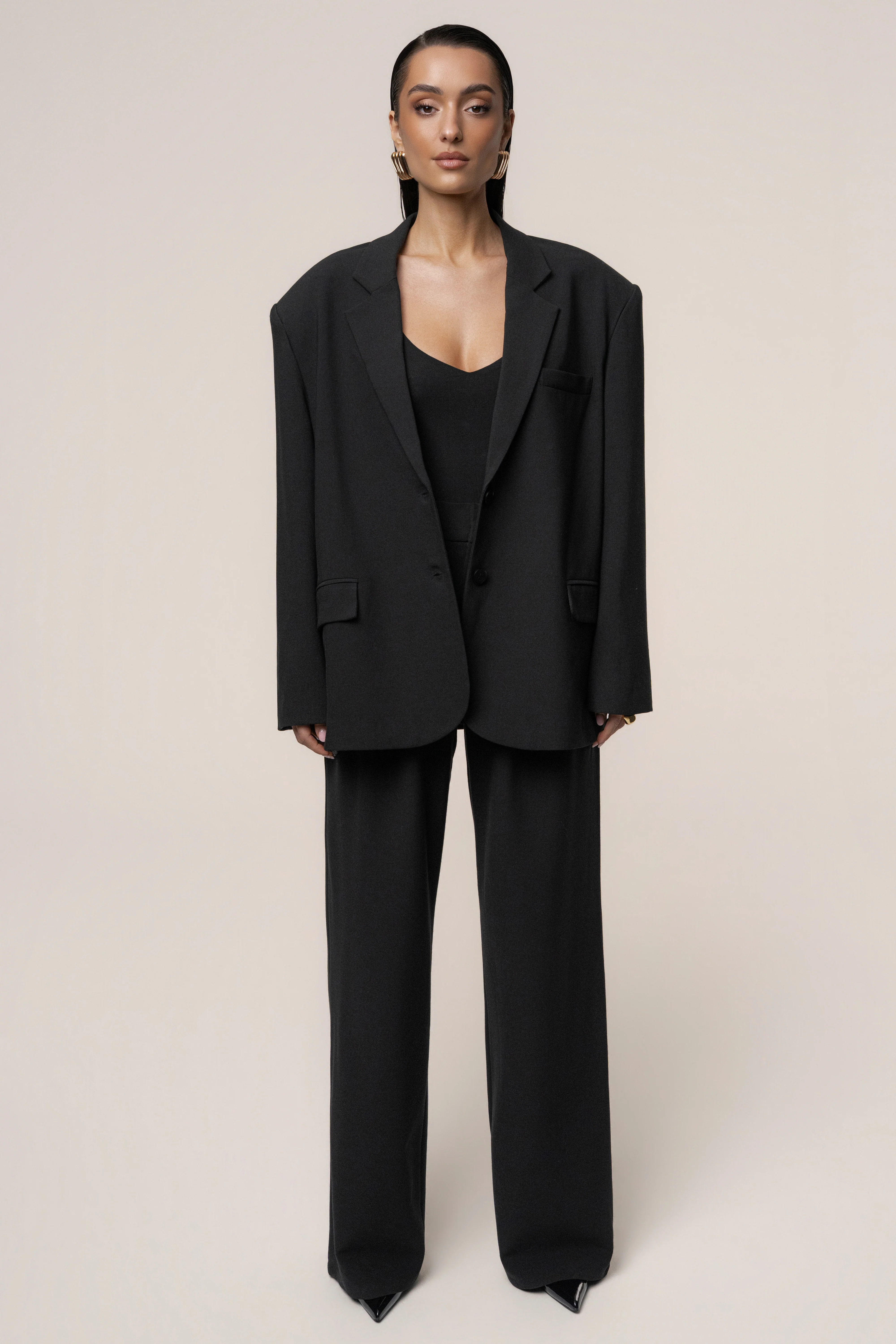 Black Core Standard Blazer - Image 4
