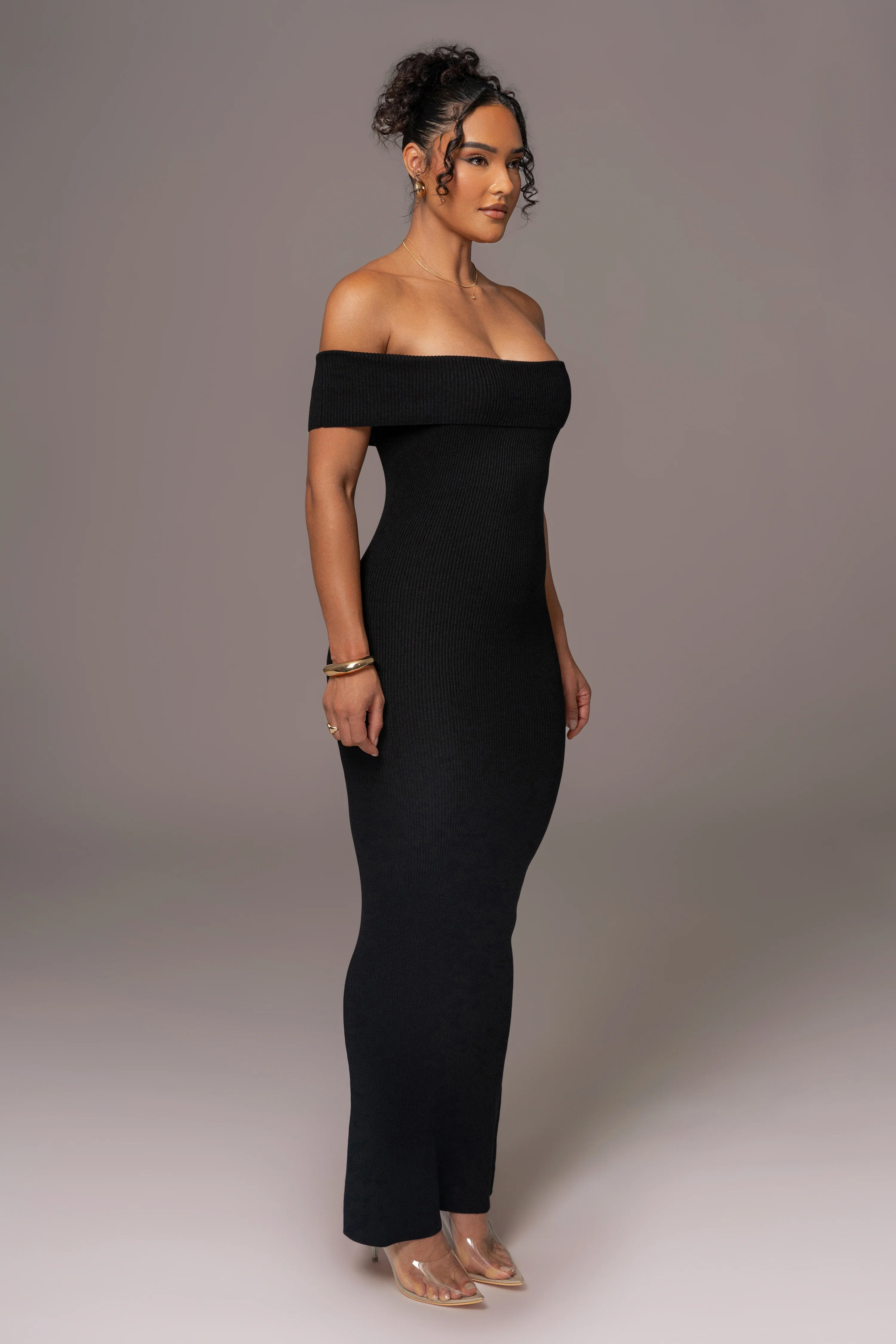 Black Custom  Maxi Dress - Image 3