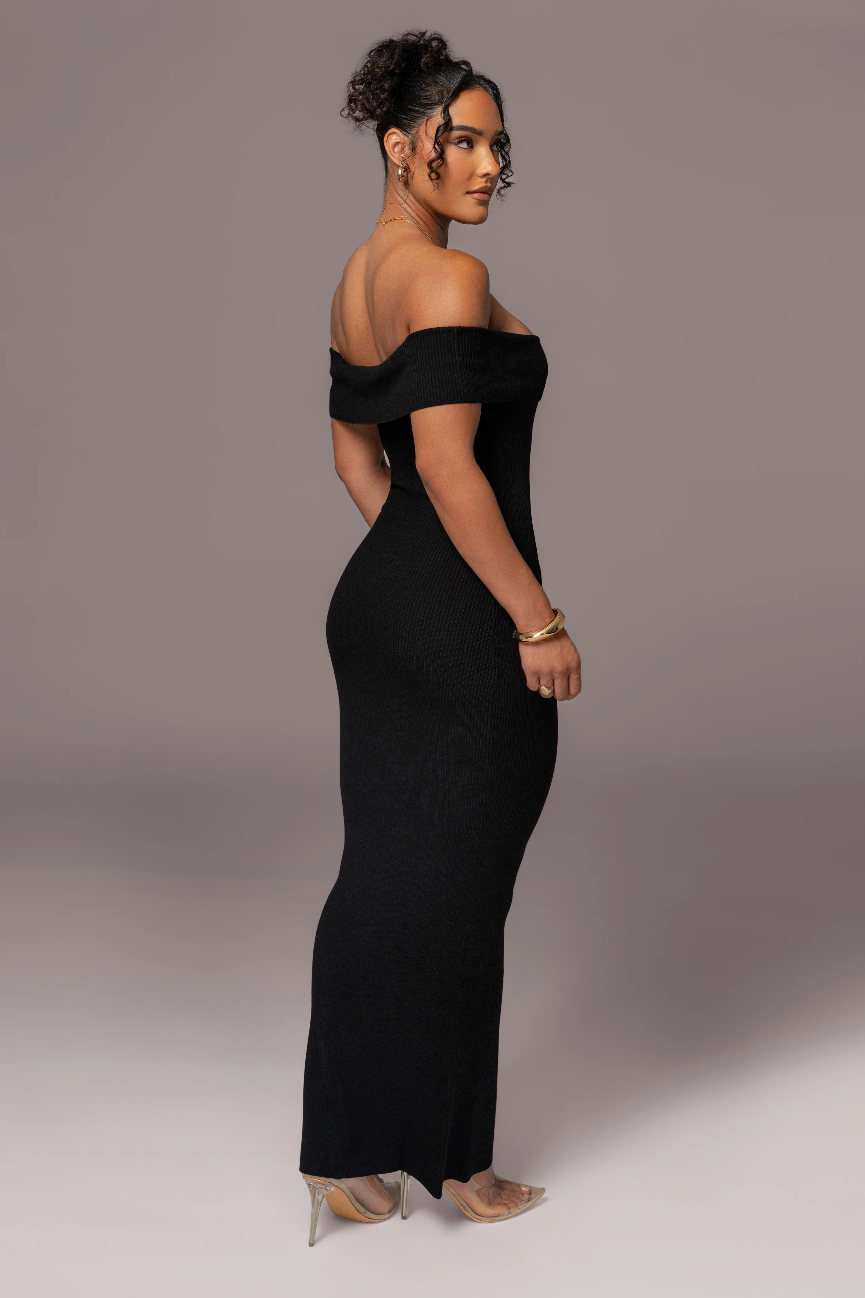 Black Custom  Maxi Dress - Image 4