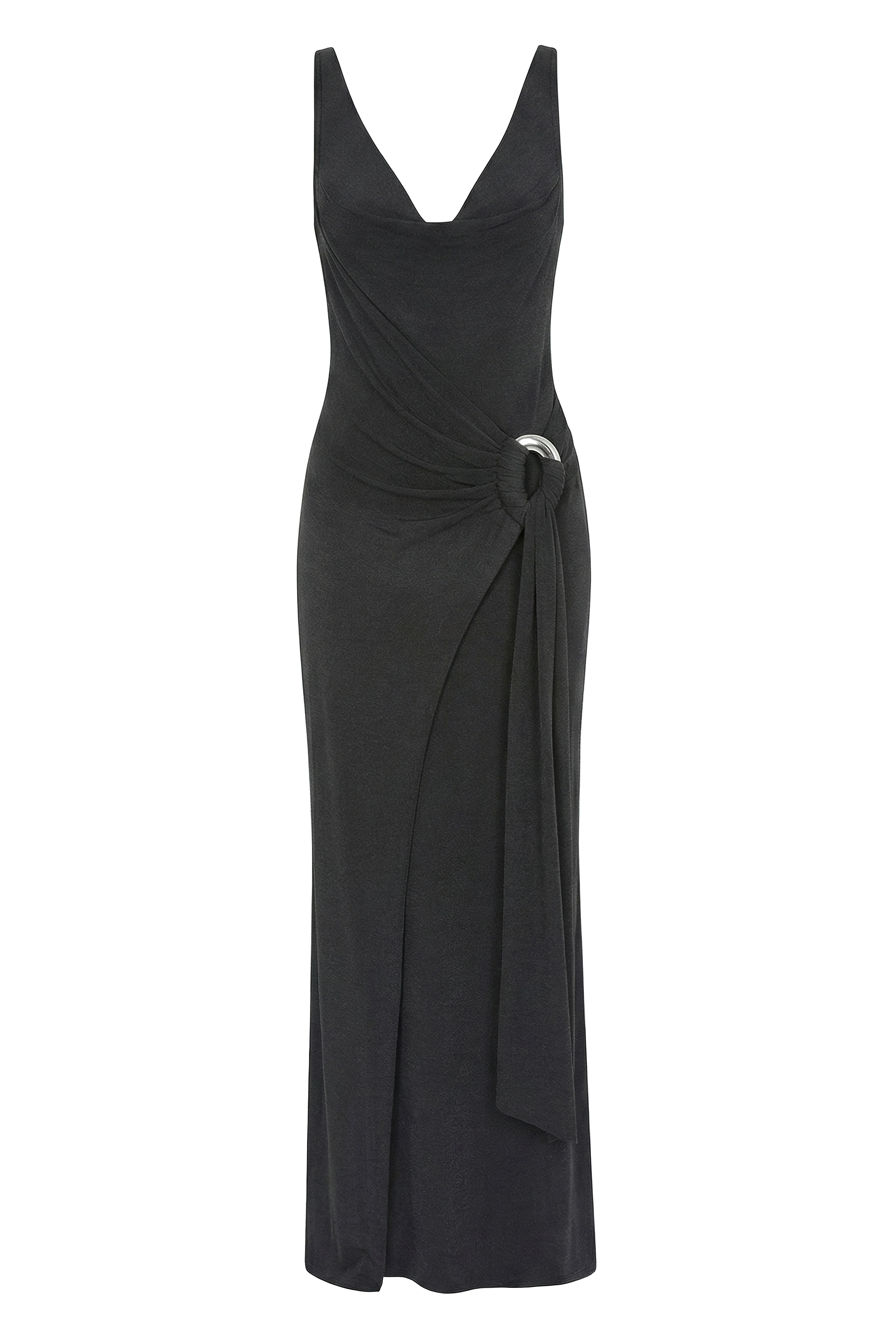 Black Divine State Maxi Dress - Image 3