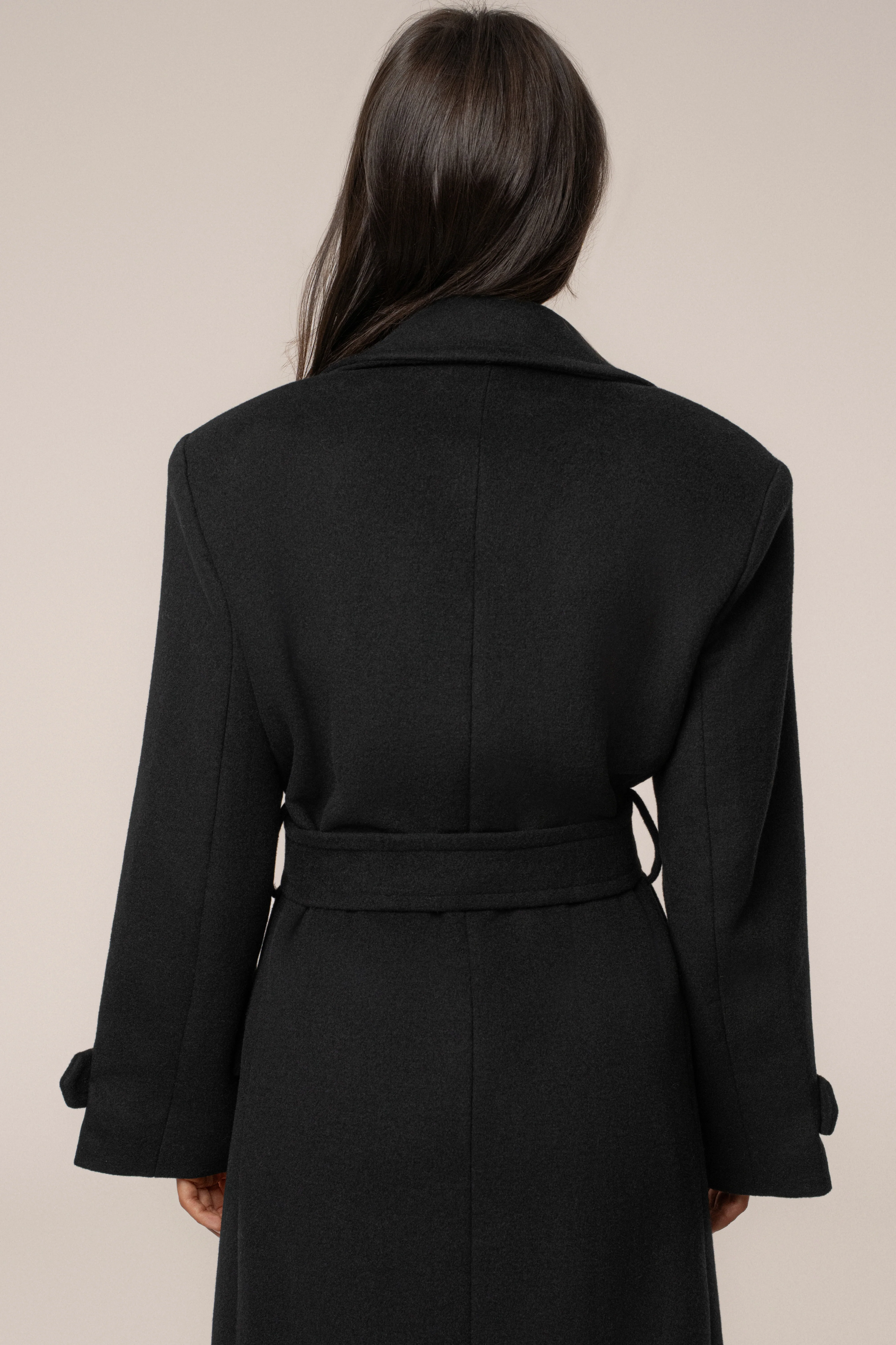 Black Empire Longline Coat - Image 10