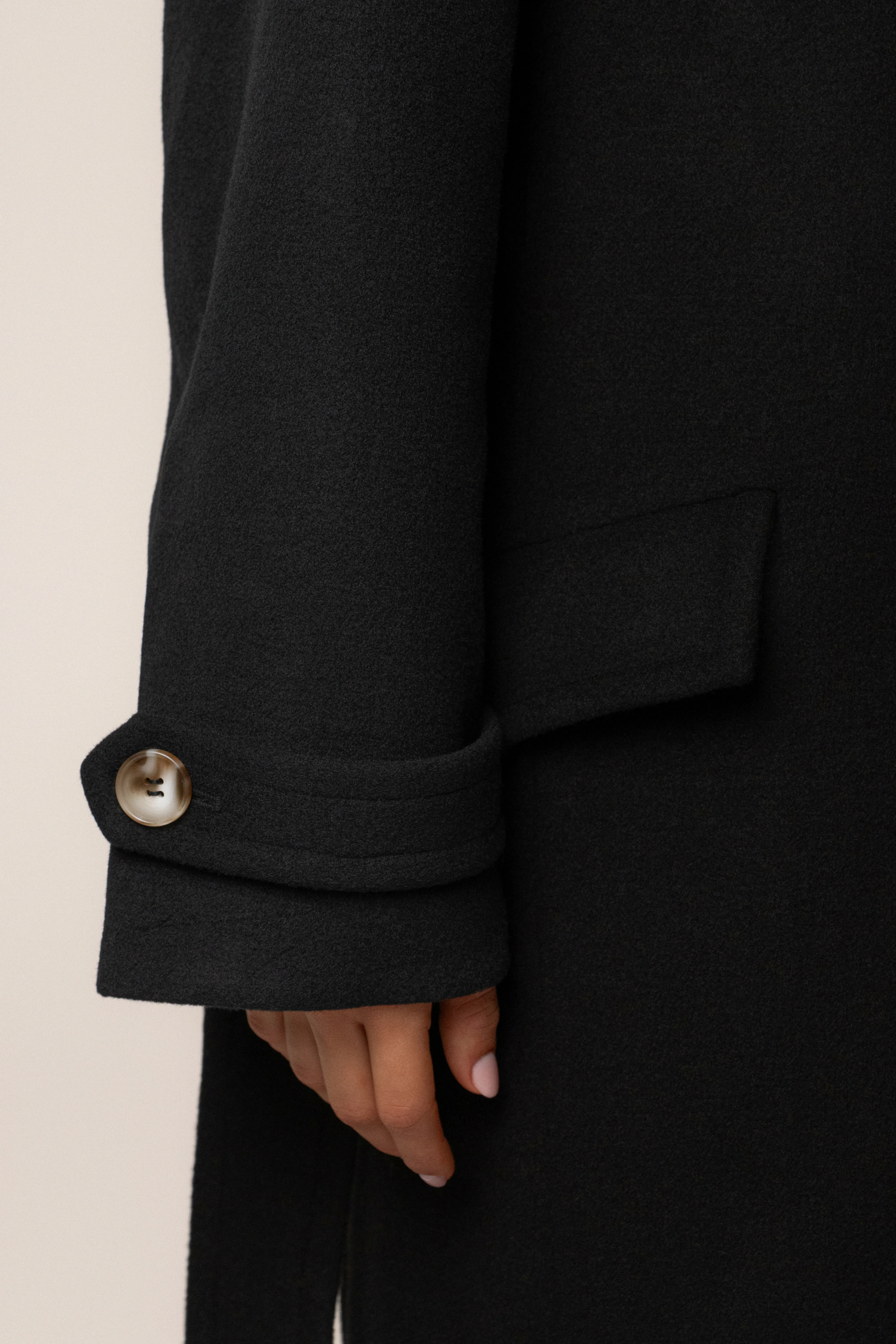 Black Empire Longline Coat - Image 12