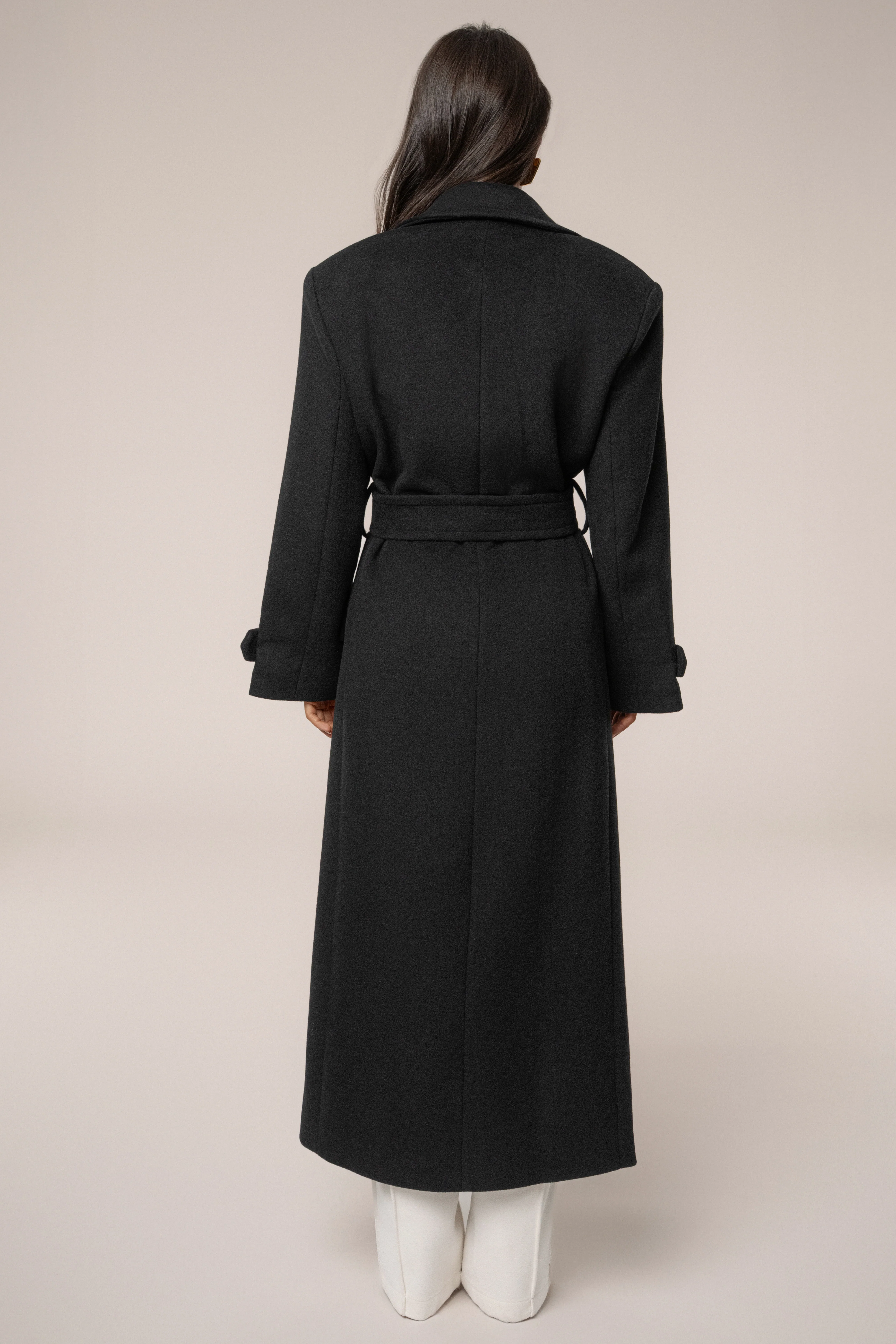 Black Empire Longline Coat - Image 9
